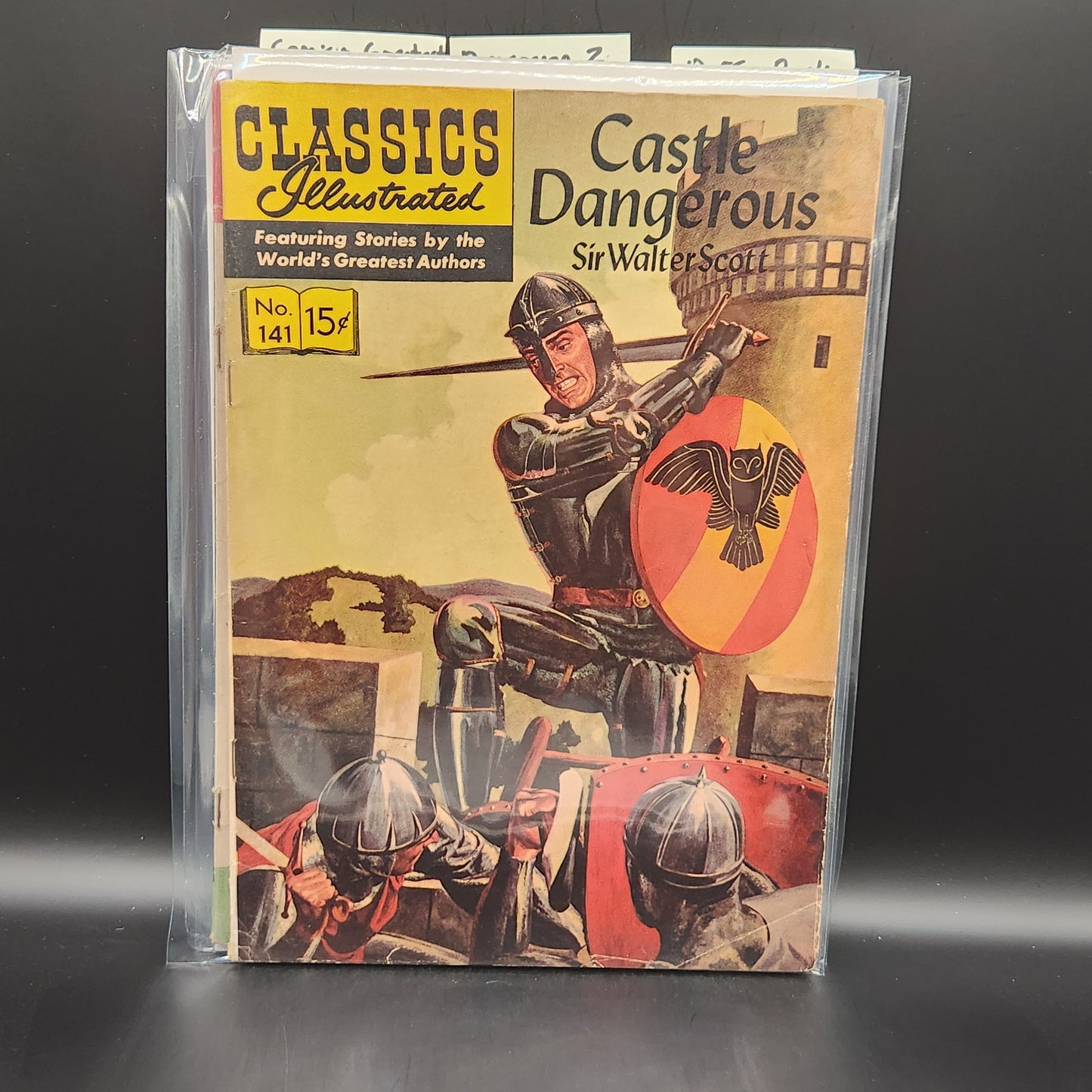#2 Classics Illustrated 141 Castle Dangerous (1957) : HRN 152