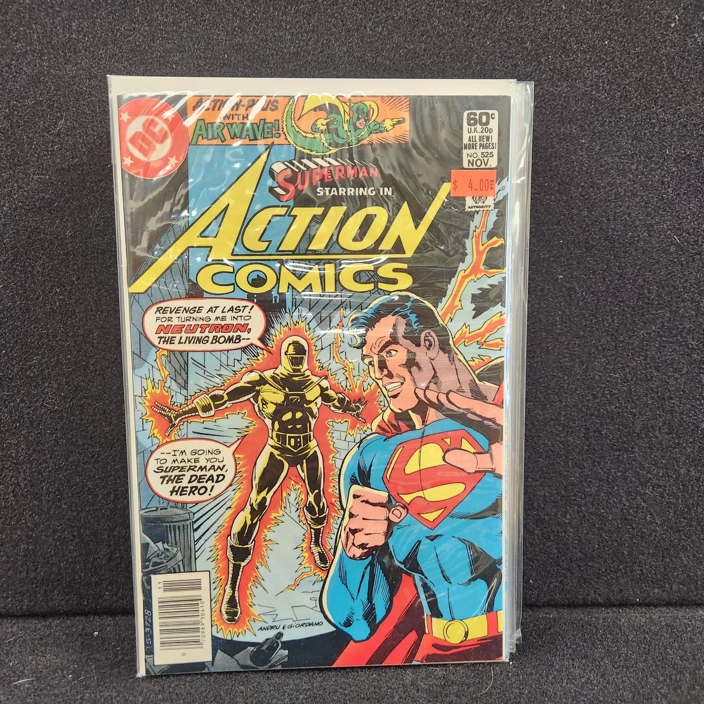 Action Comics #525 - The Master of Micro-Terrors (DC 1981)