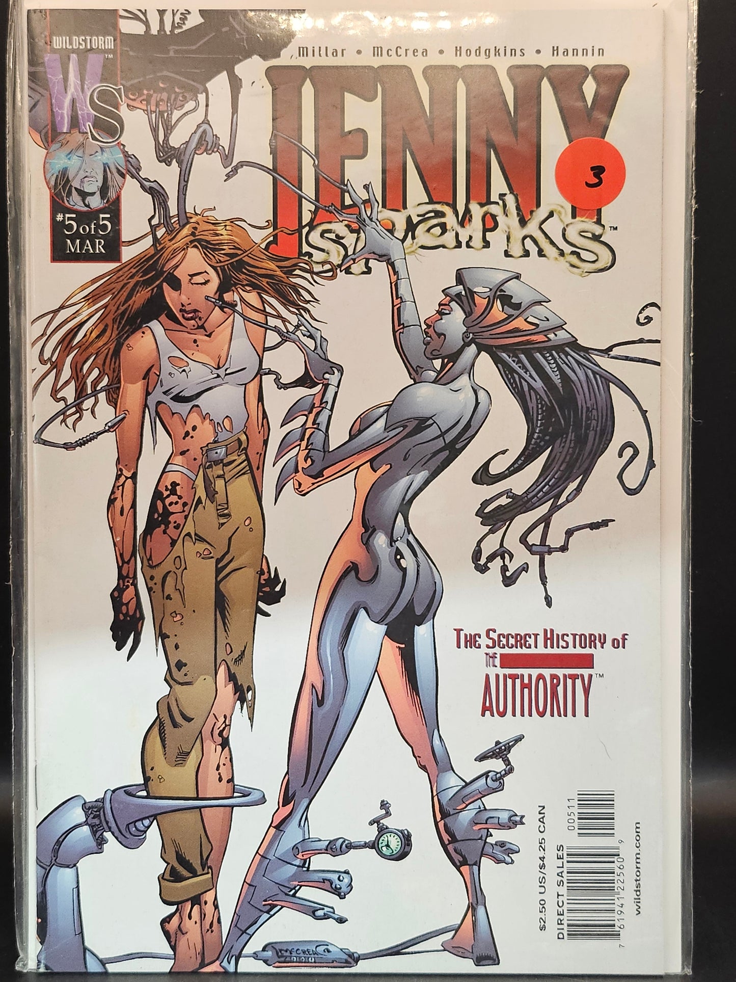 #1-5 Jenny Sparks Secret History of the Authority (2000) #1-5