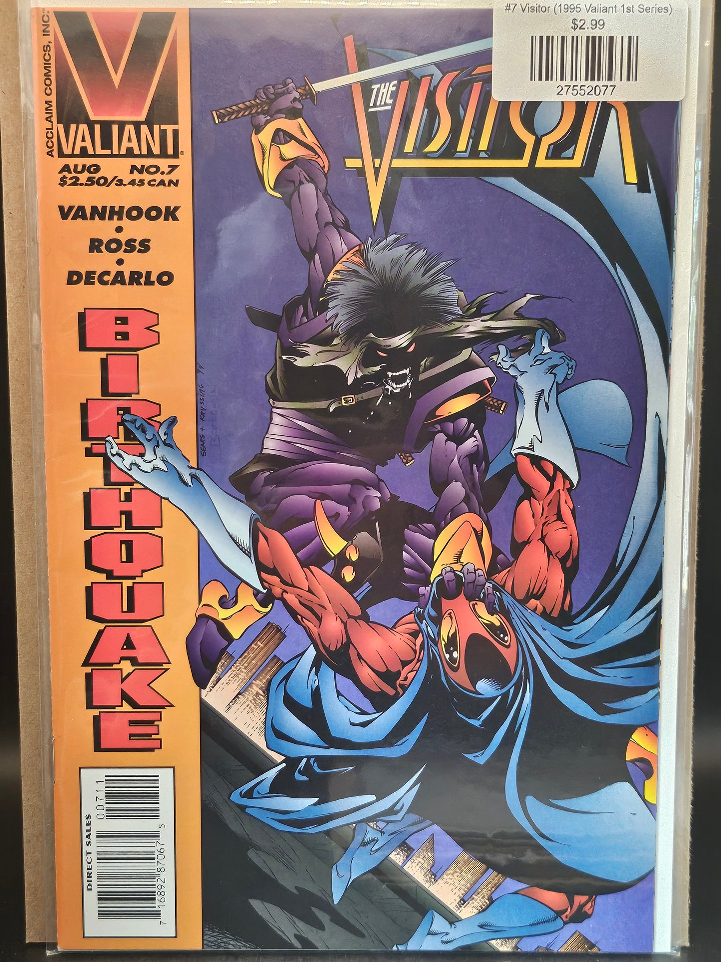 #7 Visitor (1995 Valiant 1st Series)