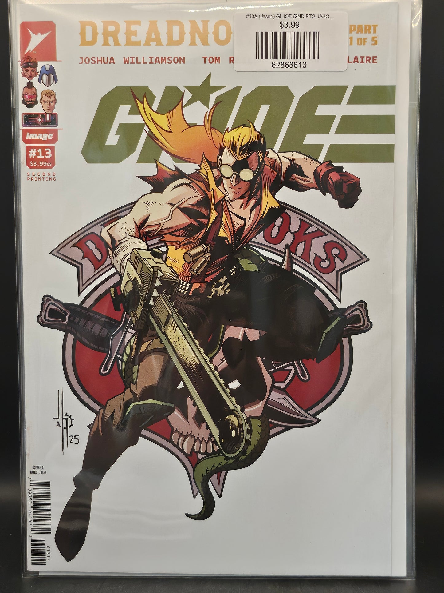 #13A (Jason) GI JOE (2ND PTG JASON HOWARD)