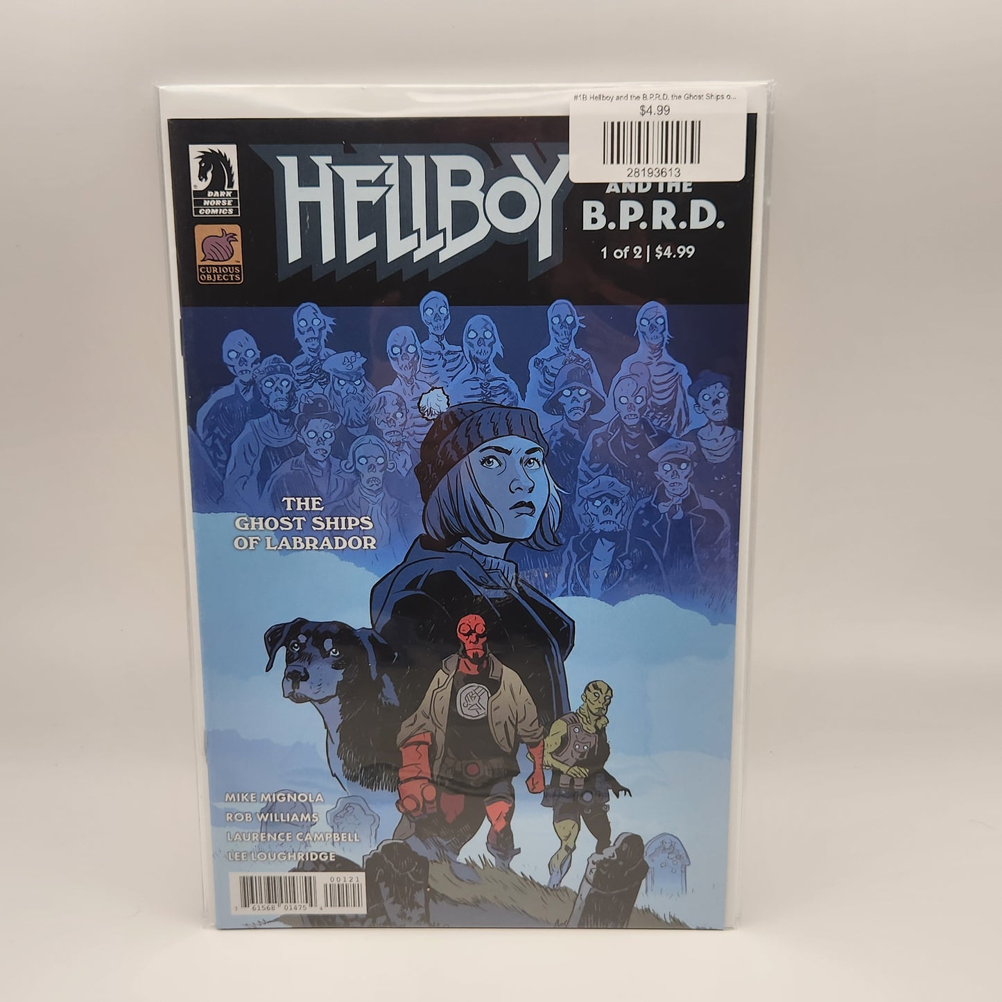 #1B Hellboy and the B.P.R.D. the Ghost Ships of Labrador (2025 Dark Horse)