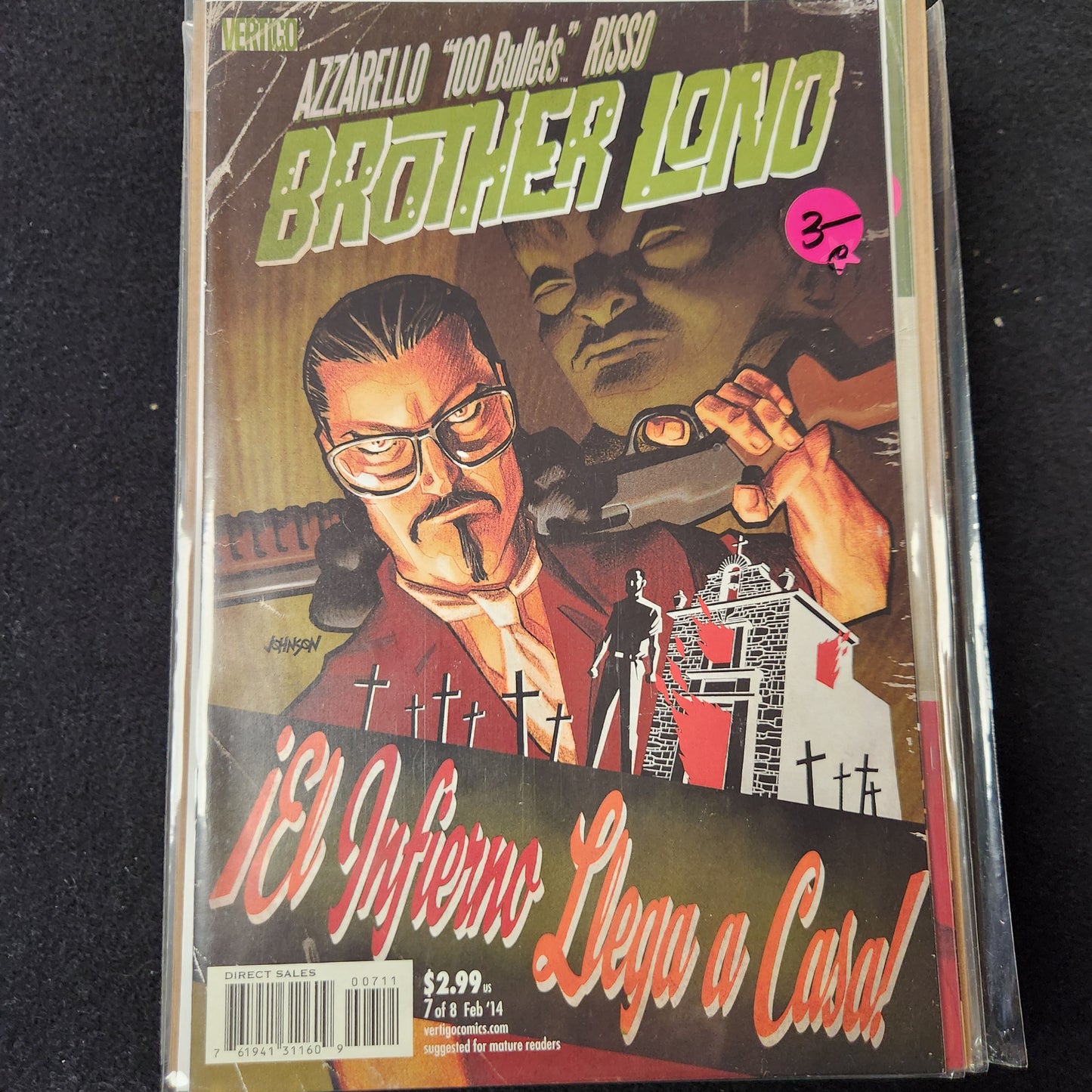 100 Bullets: Brother Lono – DC / Vertigo – (2013–2014) – Volume 1 – Limited Series – #7 of 8