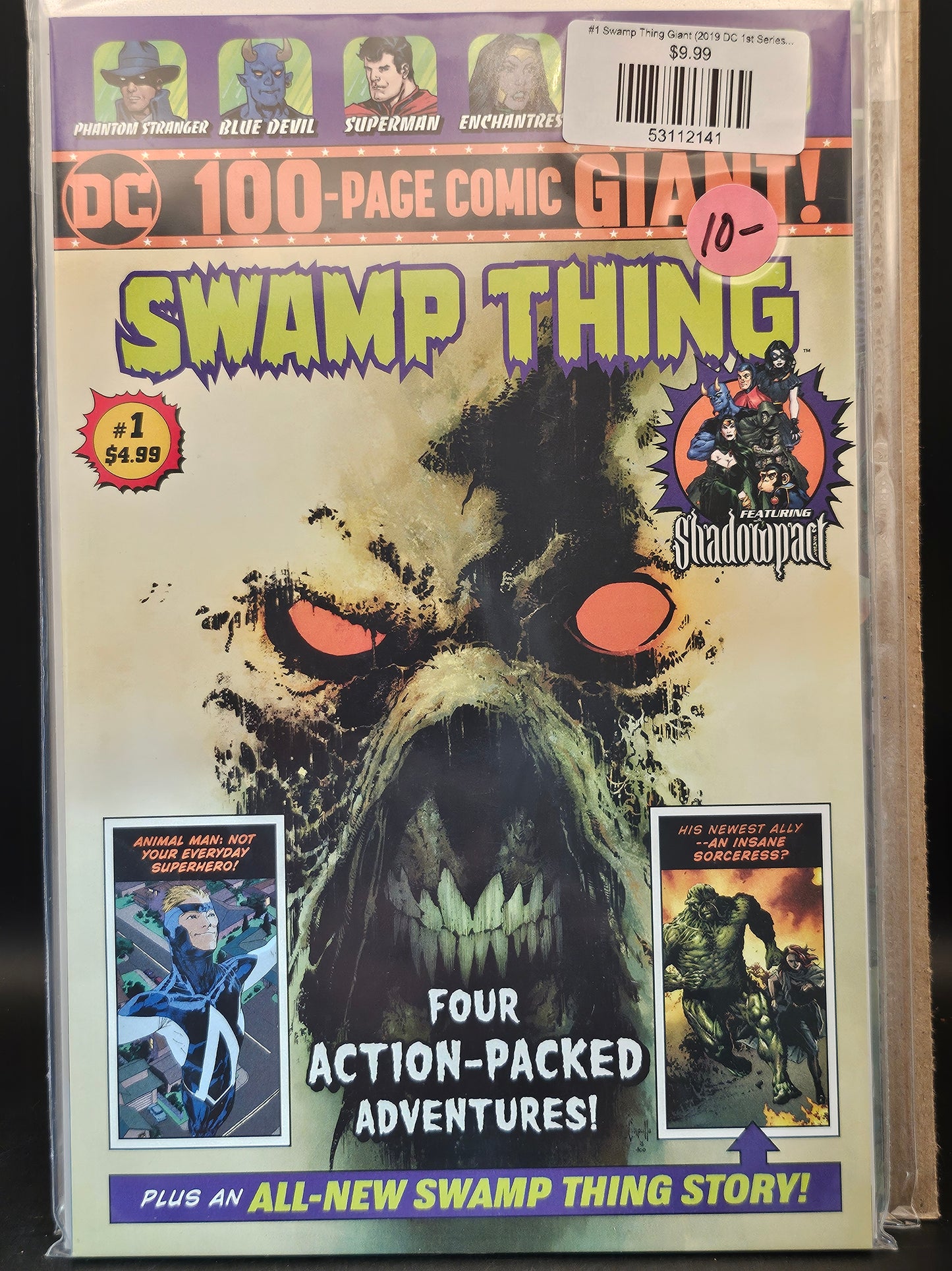 #1 Swamp Thing Giant (2019 DC 1st Series) Walmart Exclusive