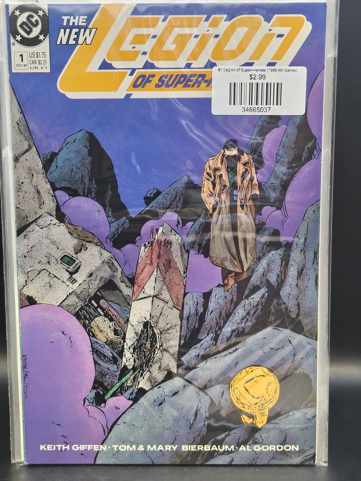 #1 Legion of Super-Heroes (1989 4th Series)
