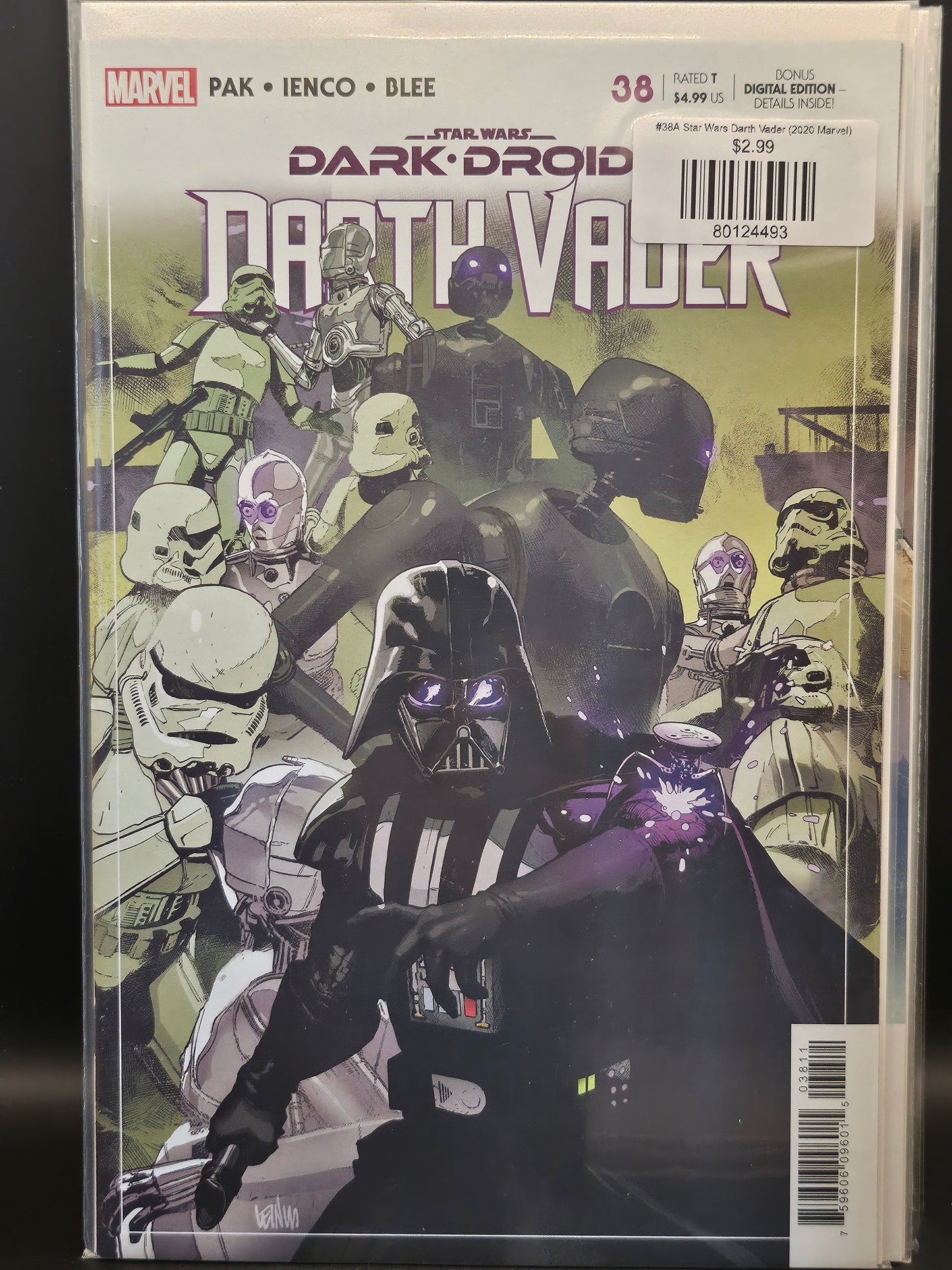 #38A Star Wars Darth Vader (2020 Marvel)