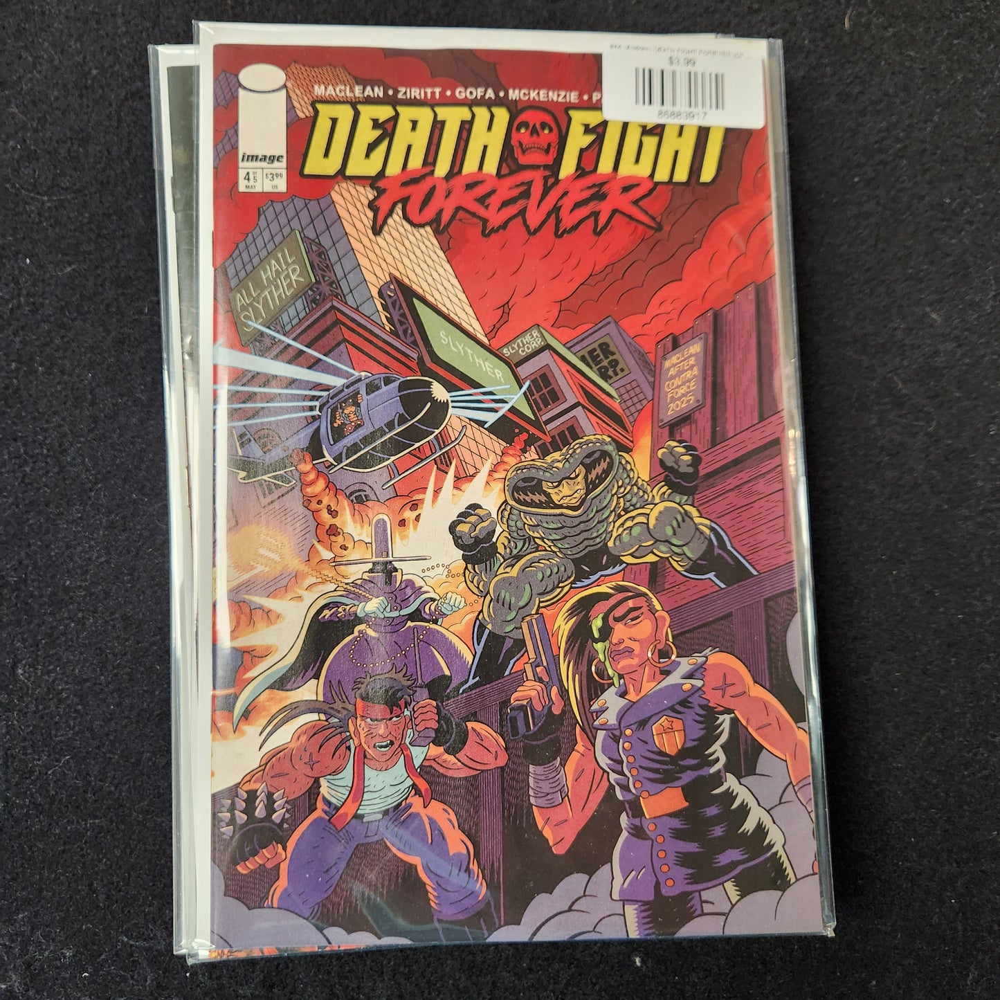 #4A (Andrew) DEATH FIGHT FOREVER (OF 5 ANDREW MACLEAN MR)