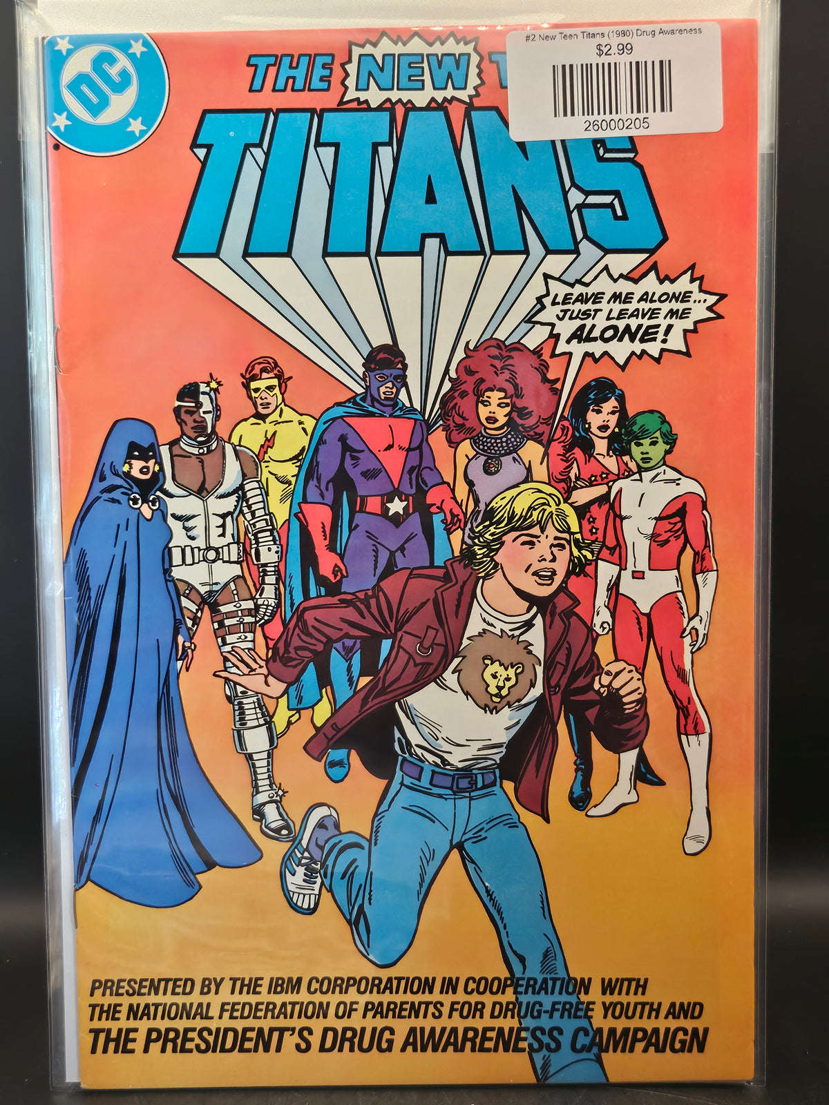 #2 New Teen Titans (1980) Drug Awareness