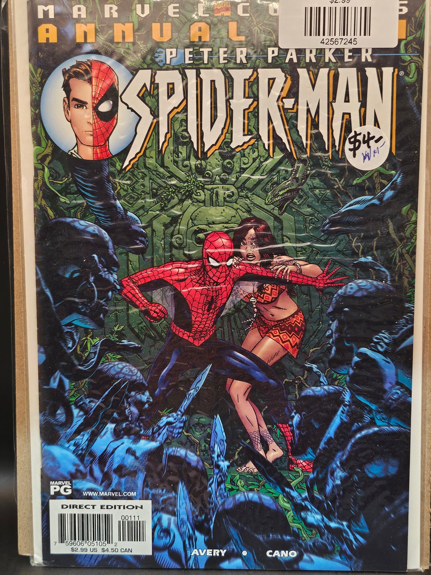 #2001 Annuals Peter Parker Spider-Man (1999)