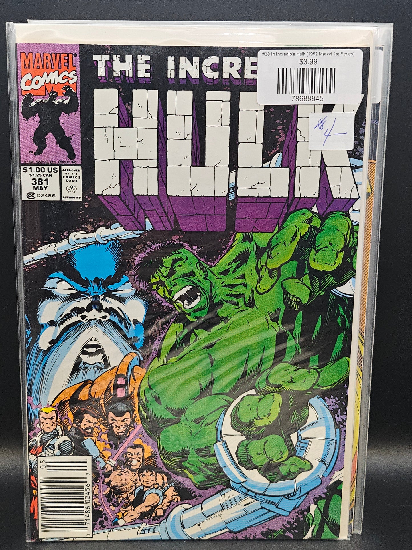 #381n Incredible Hulk (1962 Marvel 1st Series)