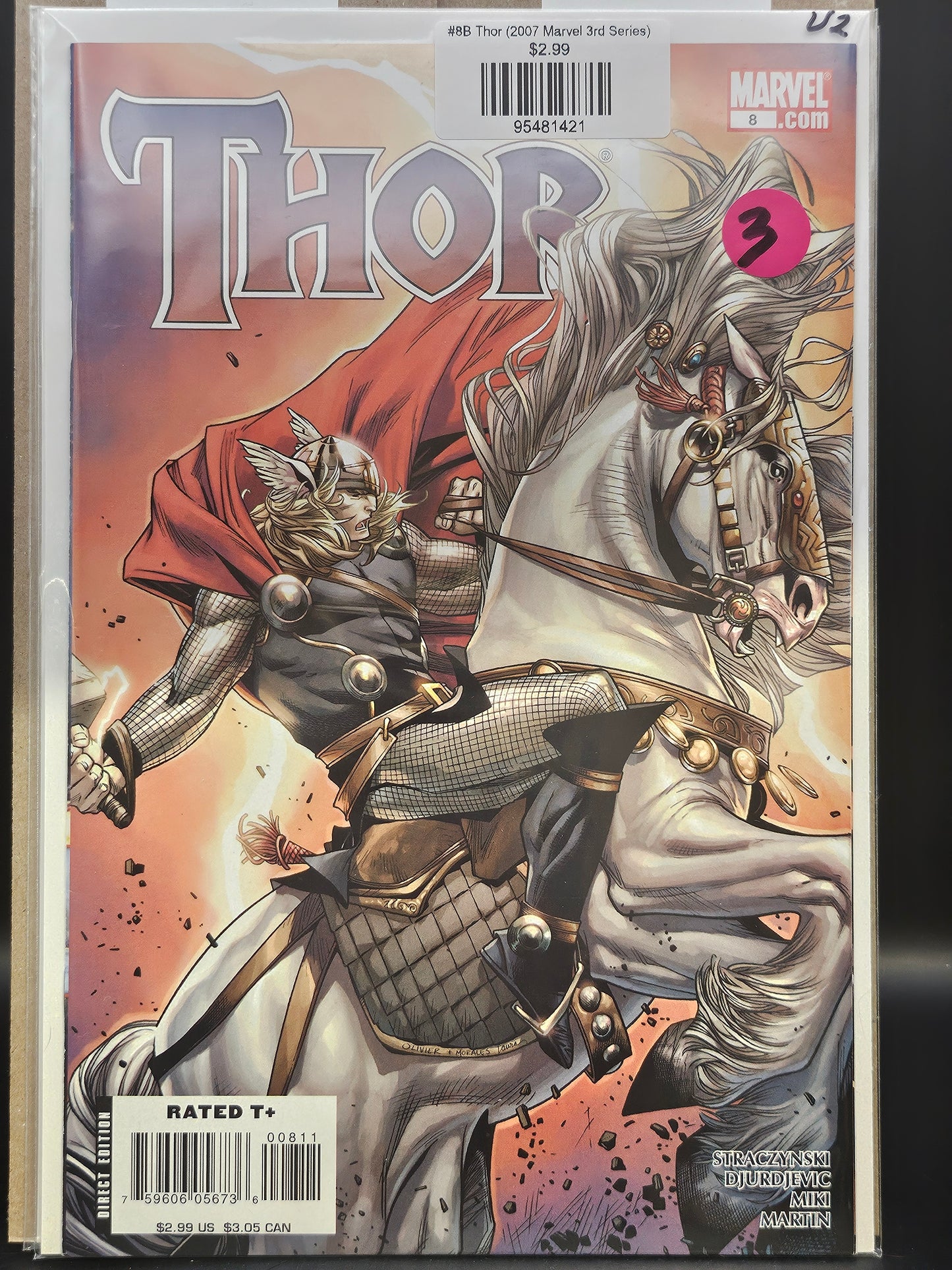 #8B Thor (2007 Marvel 3rd Series)