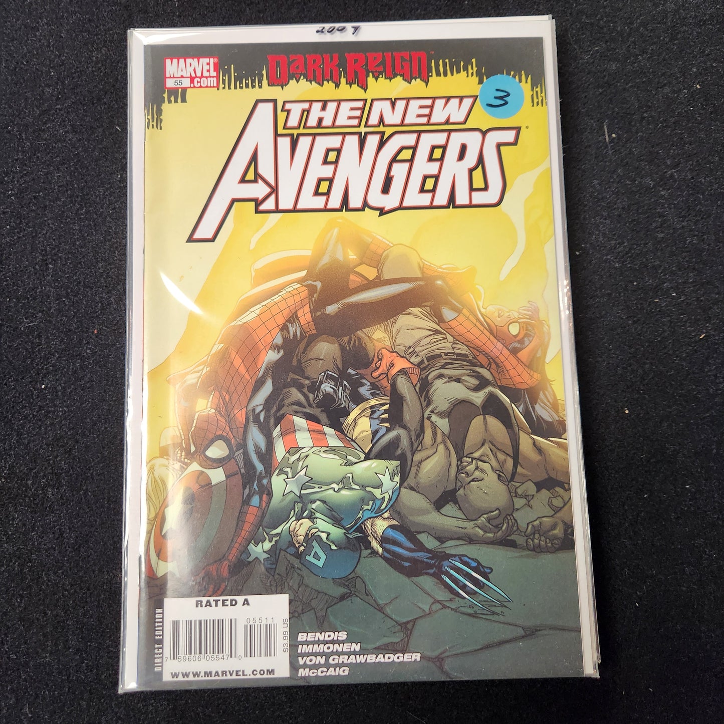New Avengers #55 (2005-10) blue $3