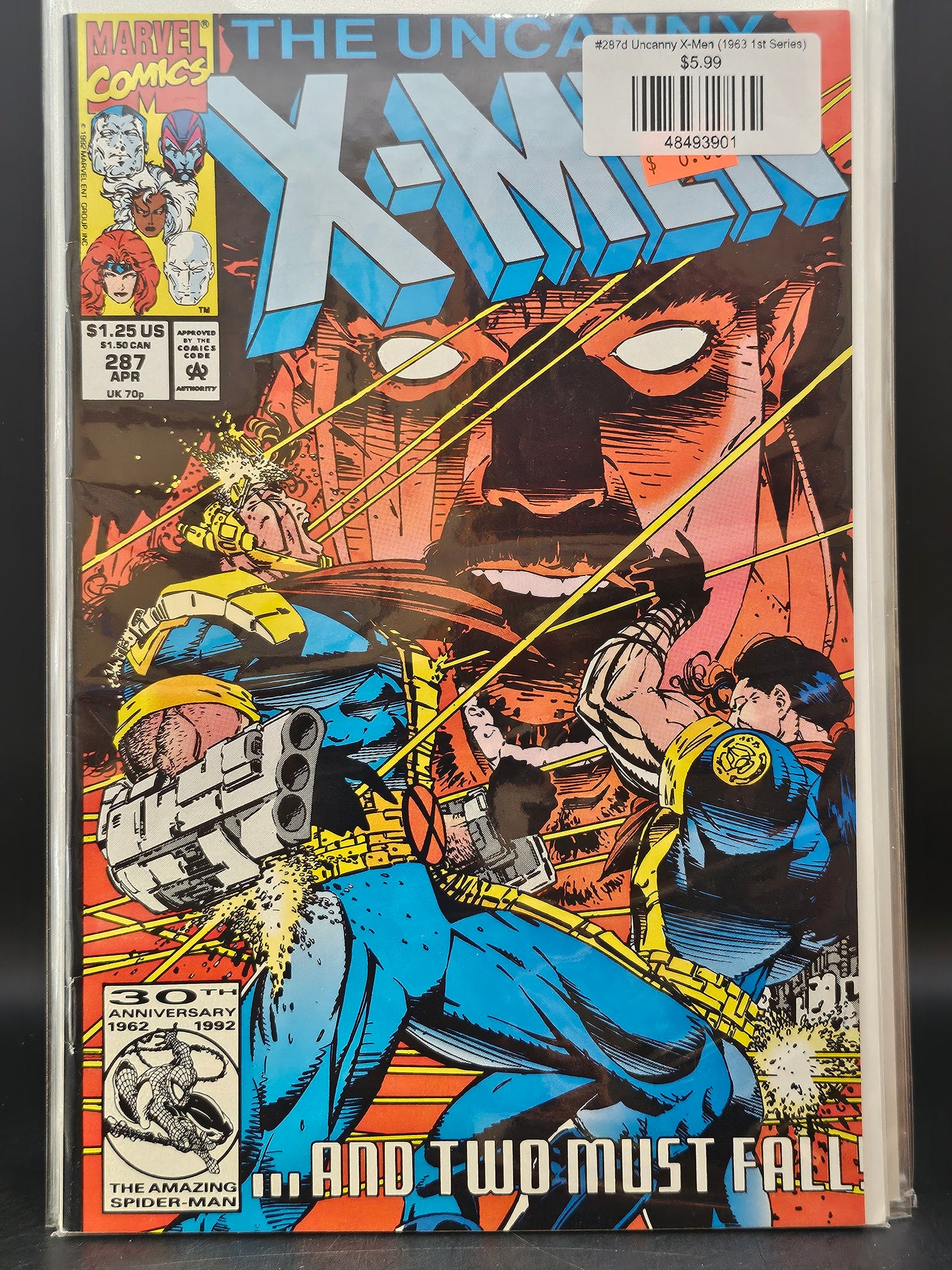#287d Uncanny X-Men (1963 1st Series)