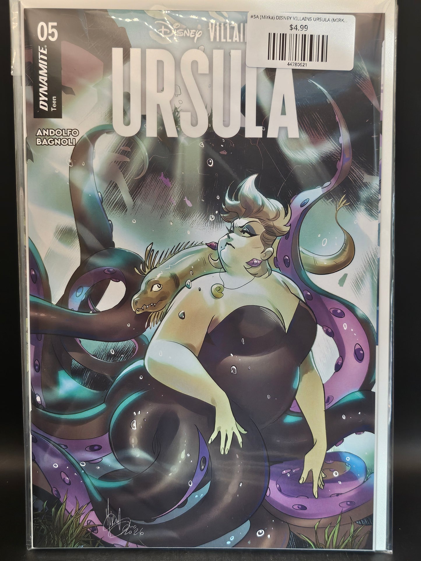 #5A (Mirka) DISNEY VILLAINS URSULA (MIRKA ANDOLFO VAR)