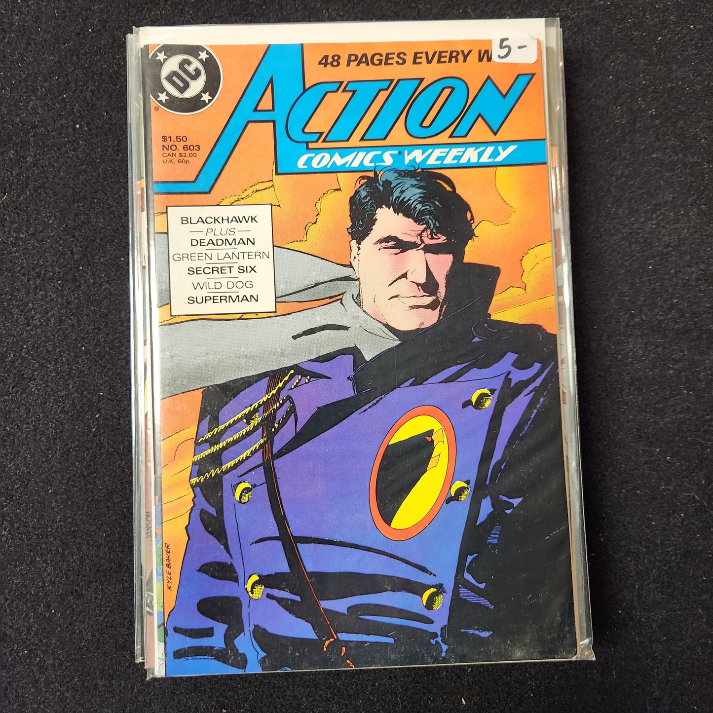 Action Comics #603 - Featuring Green Lantern (DC 1988)