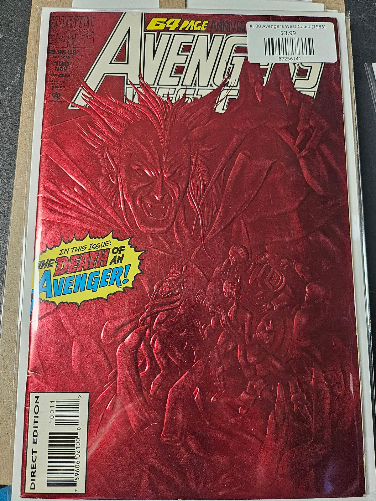 #100 Avengers West Coast (1985)