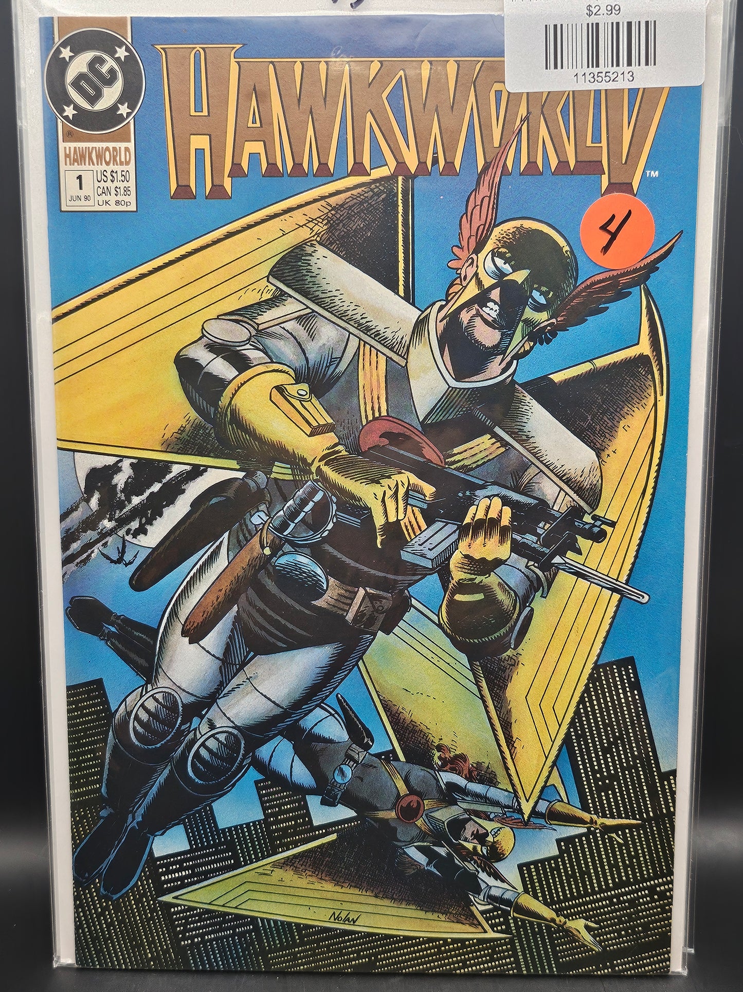 #1 Hawkworld (1990 2nd Series)