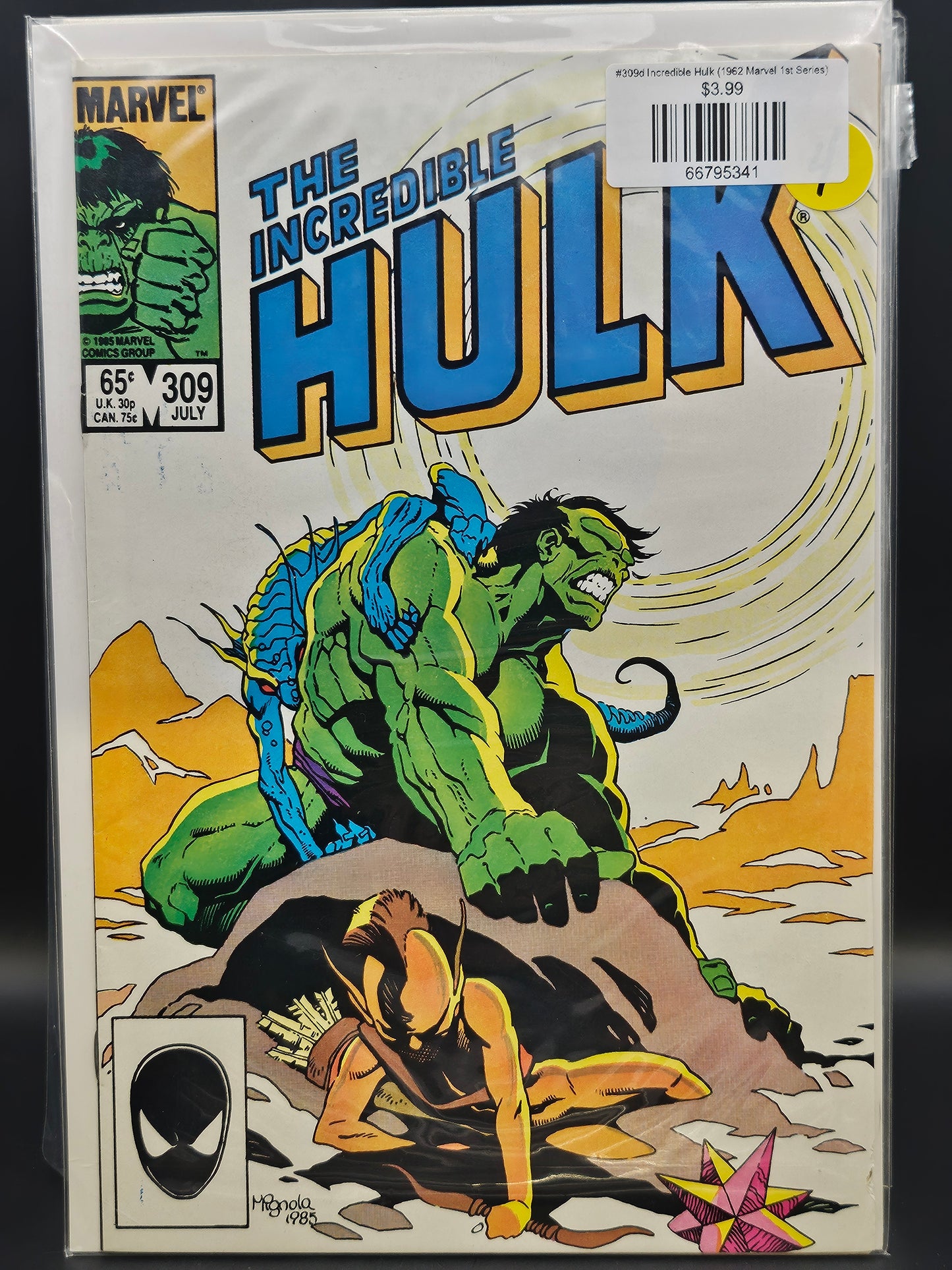 #309d Incredible Hulk (1962 Marvel 1st Series)