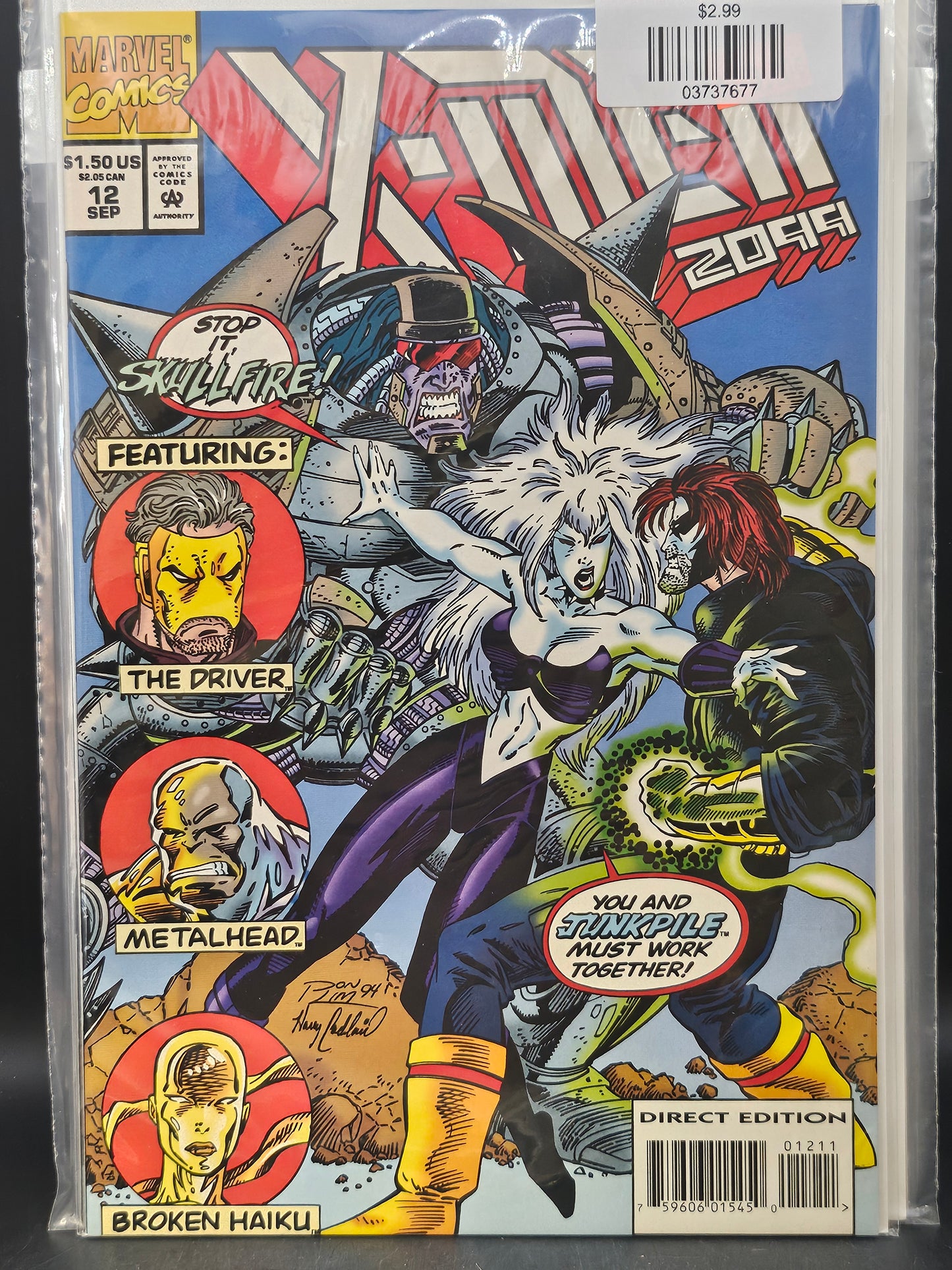 #12d X-Men 2099 (1993 Marvel)