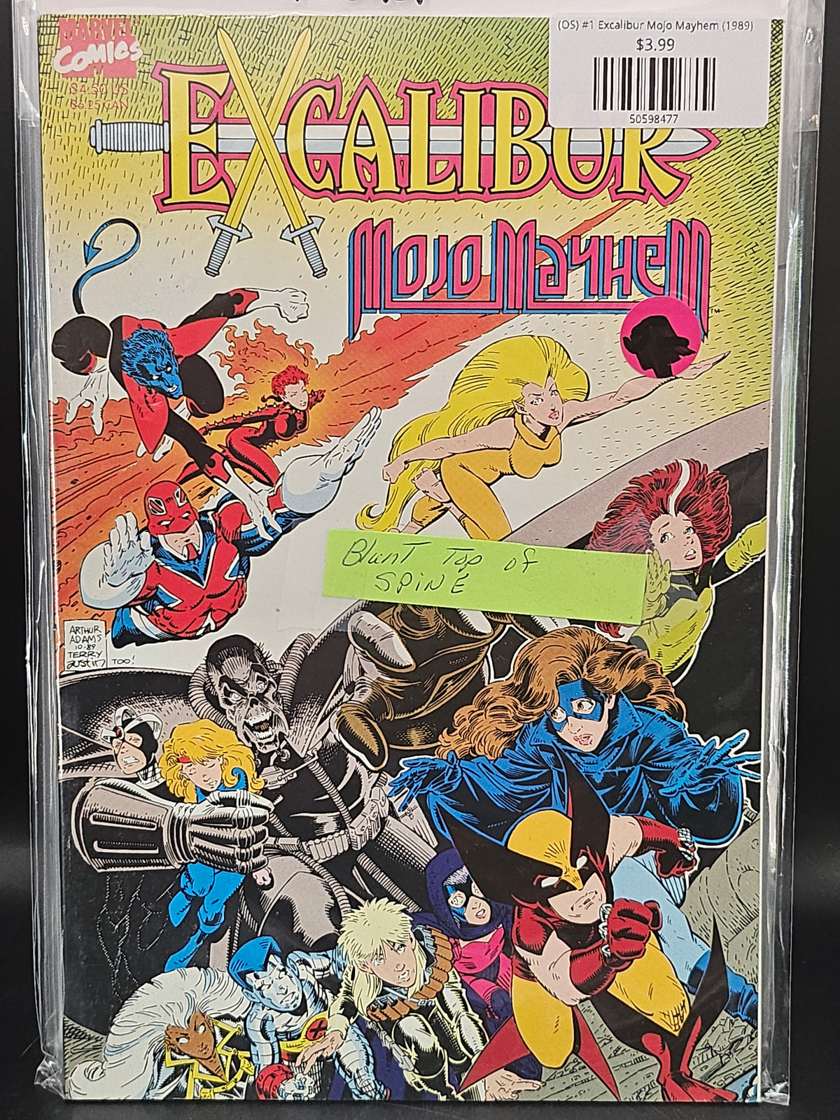 (OS) #1 Excalibur Mojo Mayhem (1989)