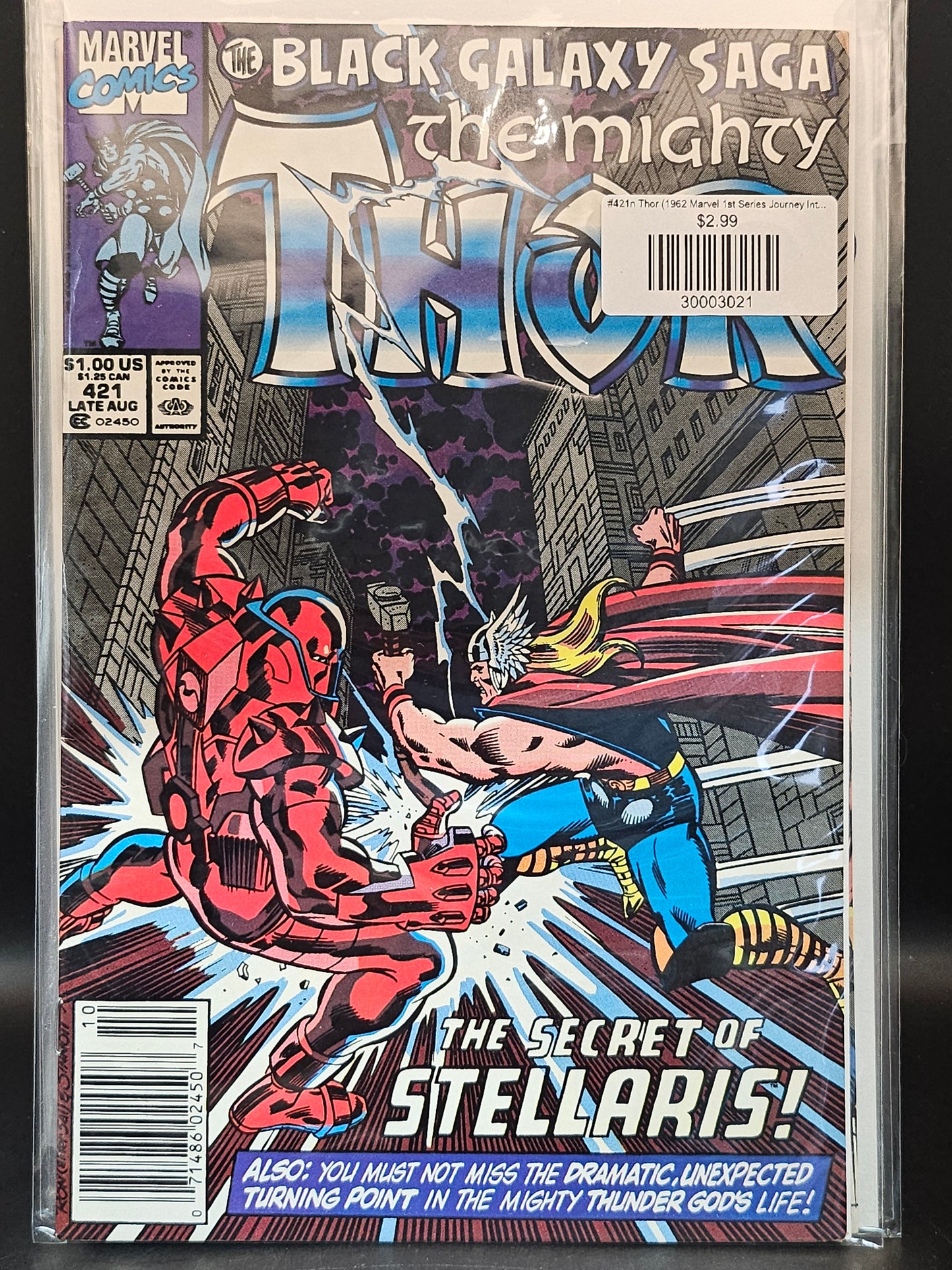 #421n Thor (1962 Marvel 1st Series Journey Into Mystery)