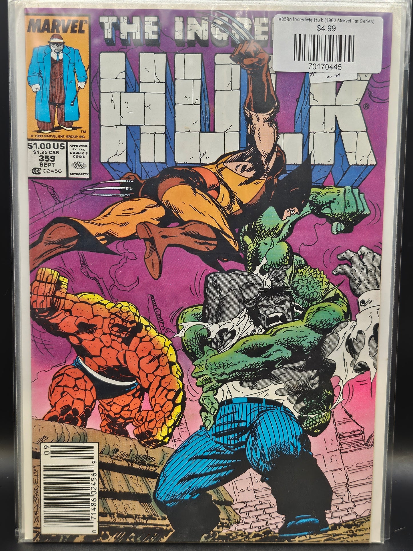 #359n Incredible Hulk (1962 Marvel 1st Series)