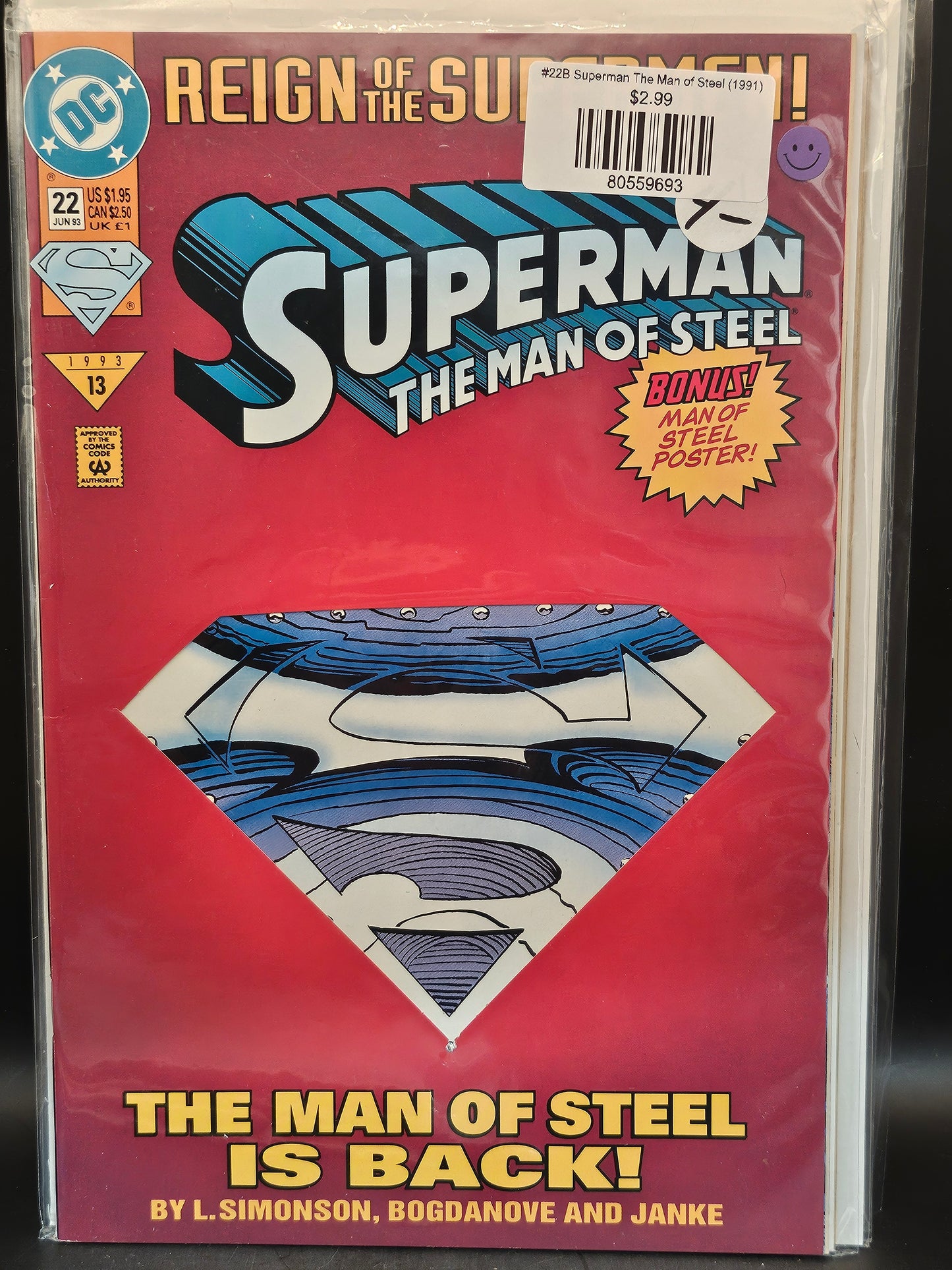 #22B Superman The Man of Steel (1991)