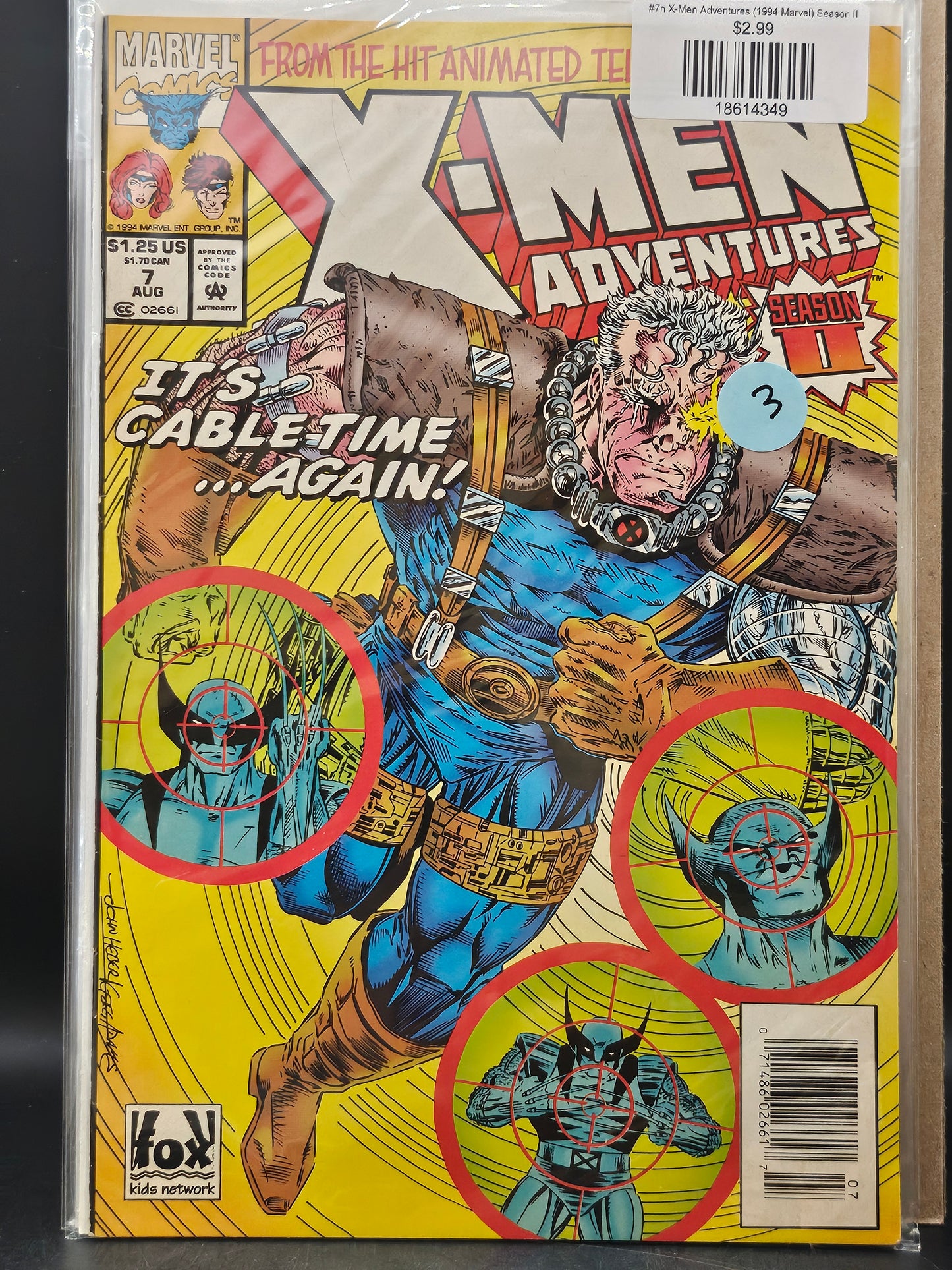 #7n X-Men Adventures (1994 Marvel) Season II