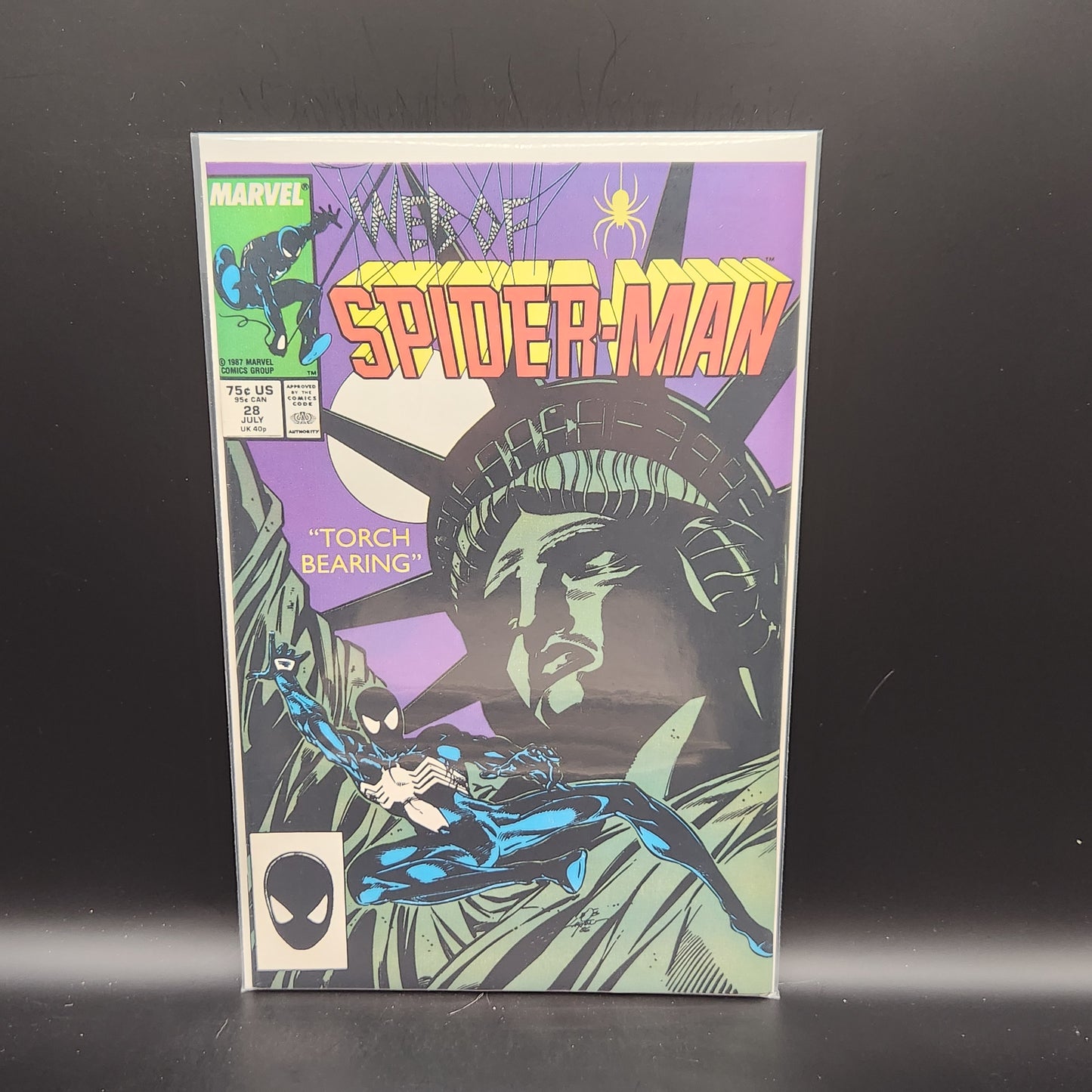 #28D Web of Spider-Man (1985 1st Series)