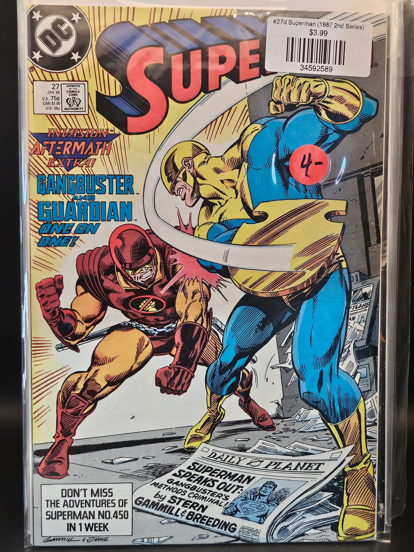 #27d Superman (1987 2nd Series)