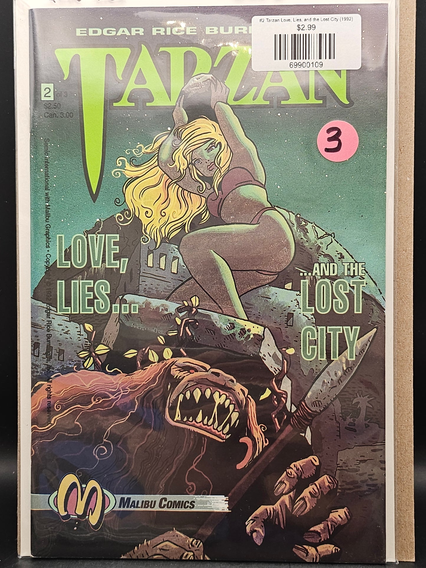 #2 Tarzan Love, Lies, and the Lost City (1992)
