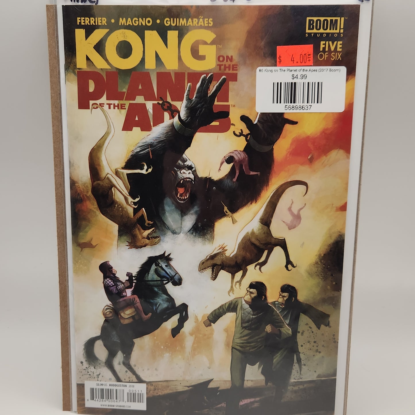 #5 Kong on The Planet of the Apes (2017 Boom)