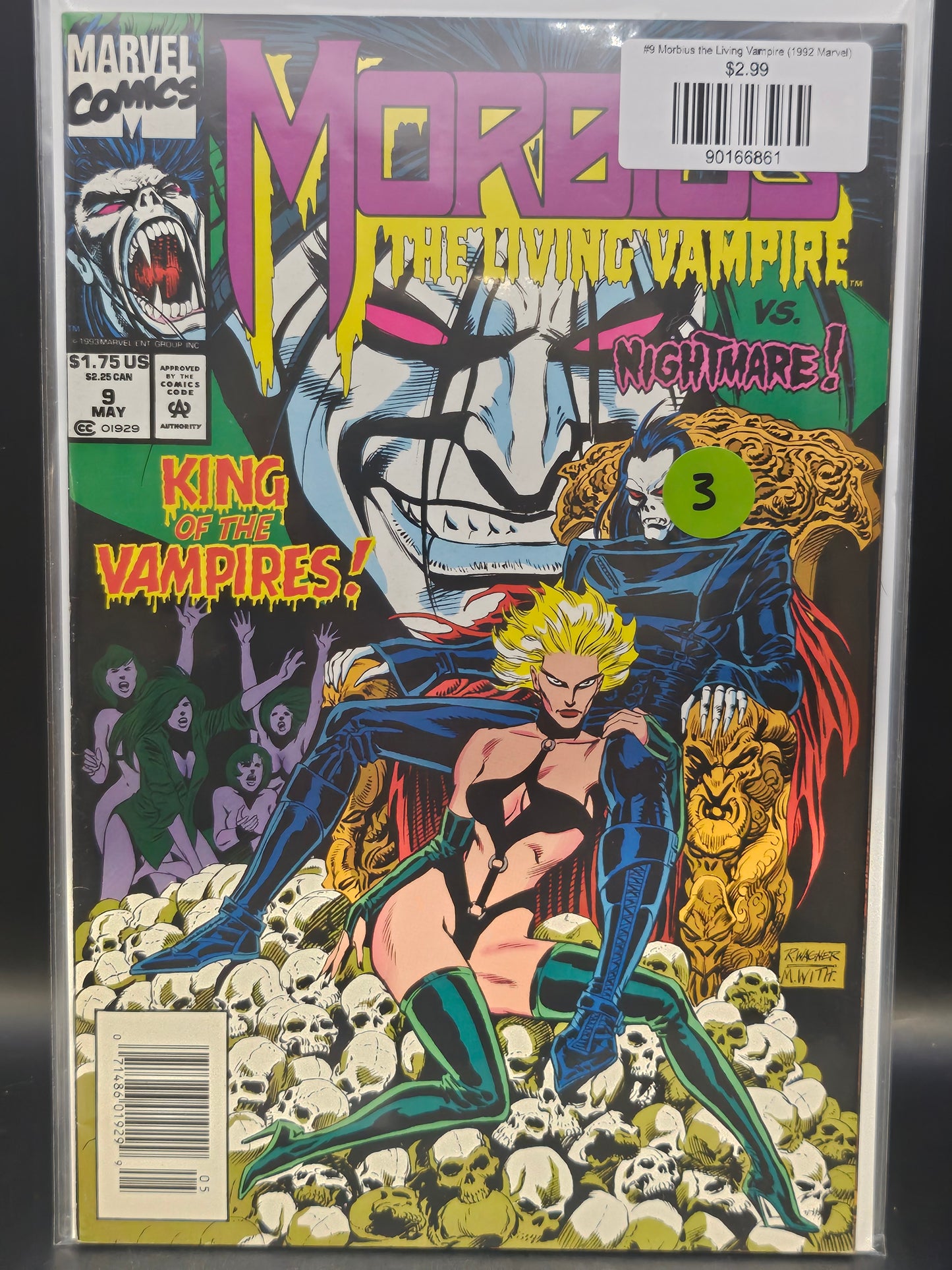 #9 Morbius the Living Vampire (1992 Marvel)