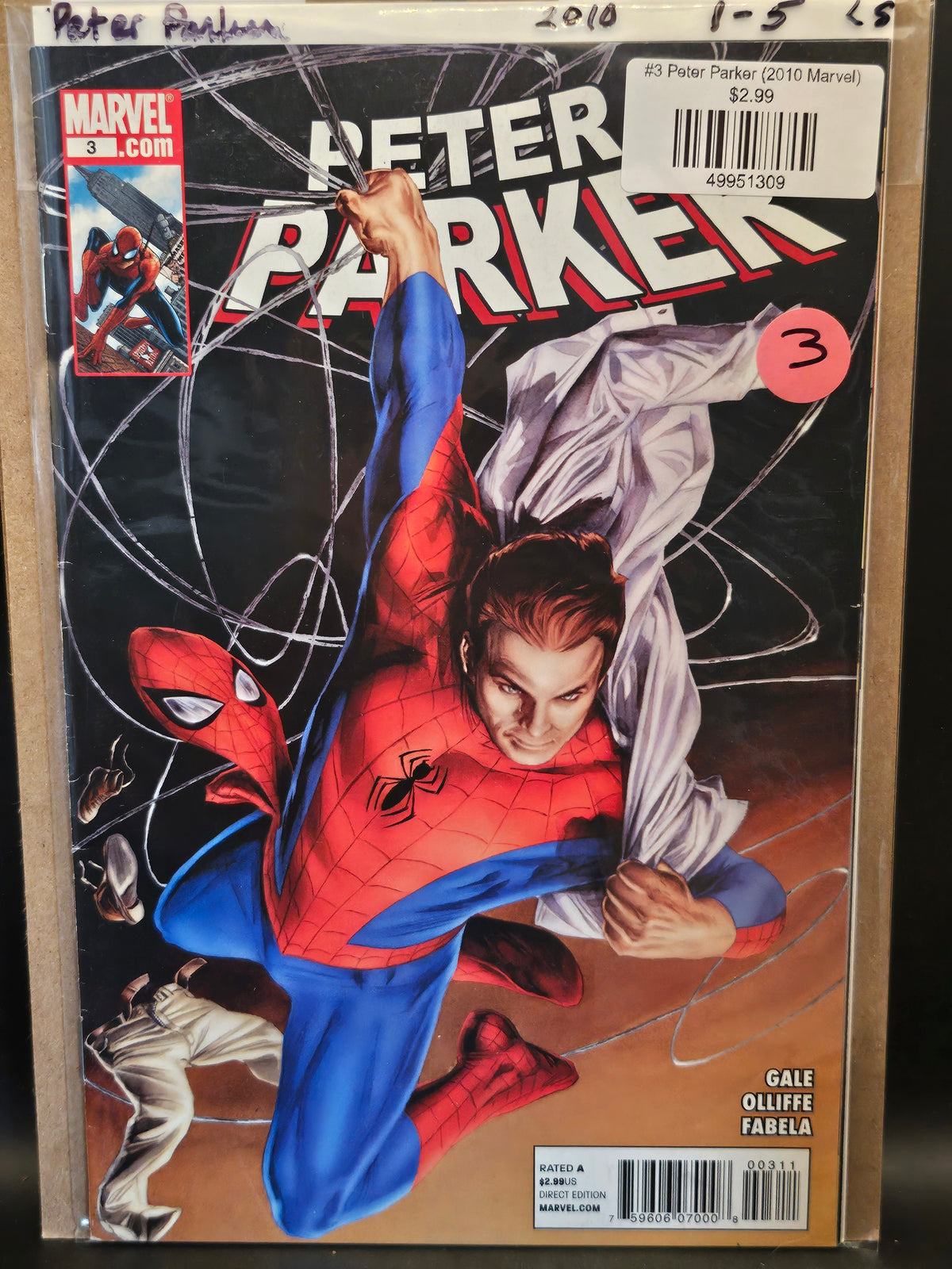 #3 Peter Parker (2010 Marvel)