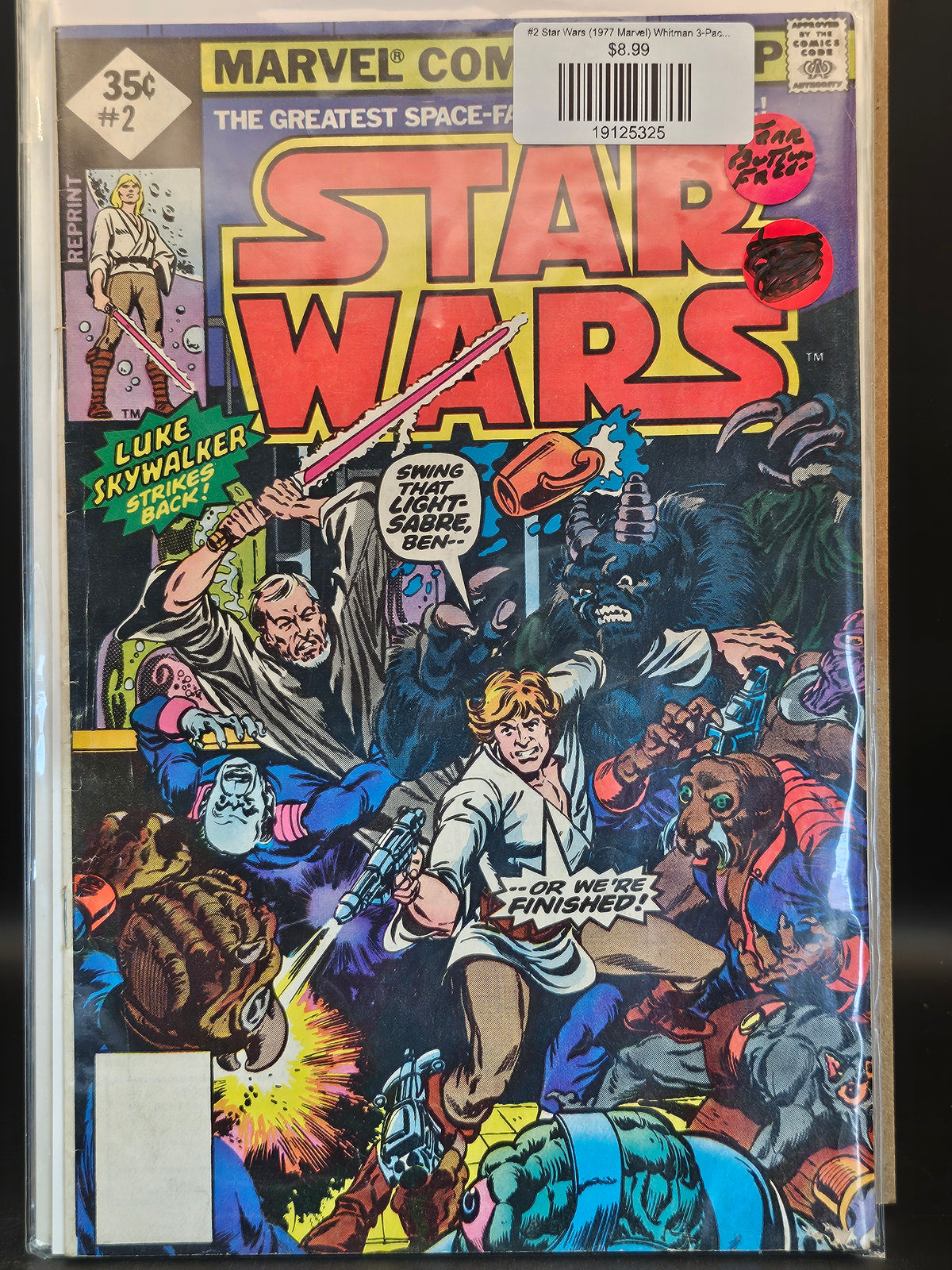 #2 Star Wars (1977 Marvel) Whitman 3-Pack Diamond Variants