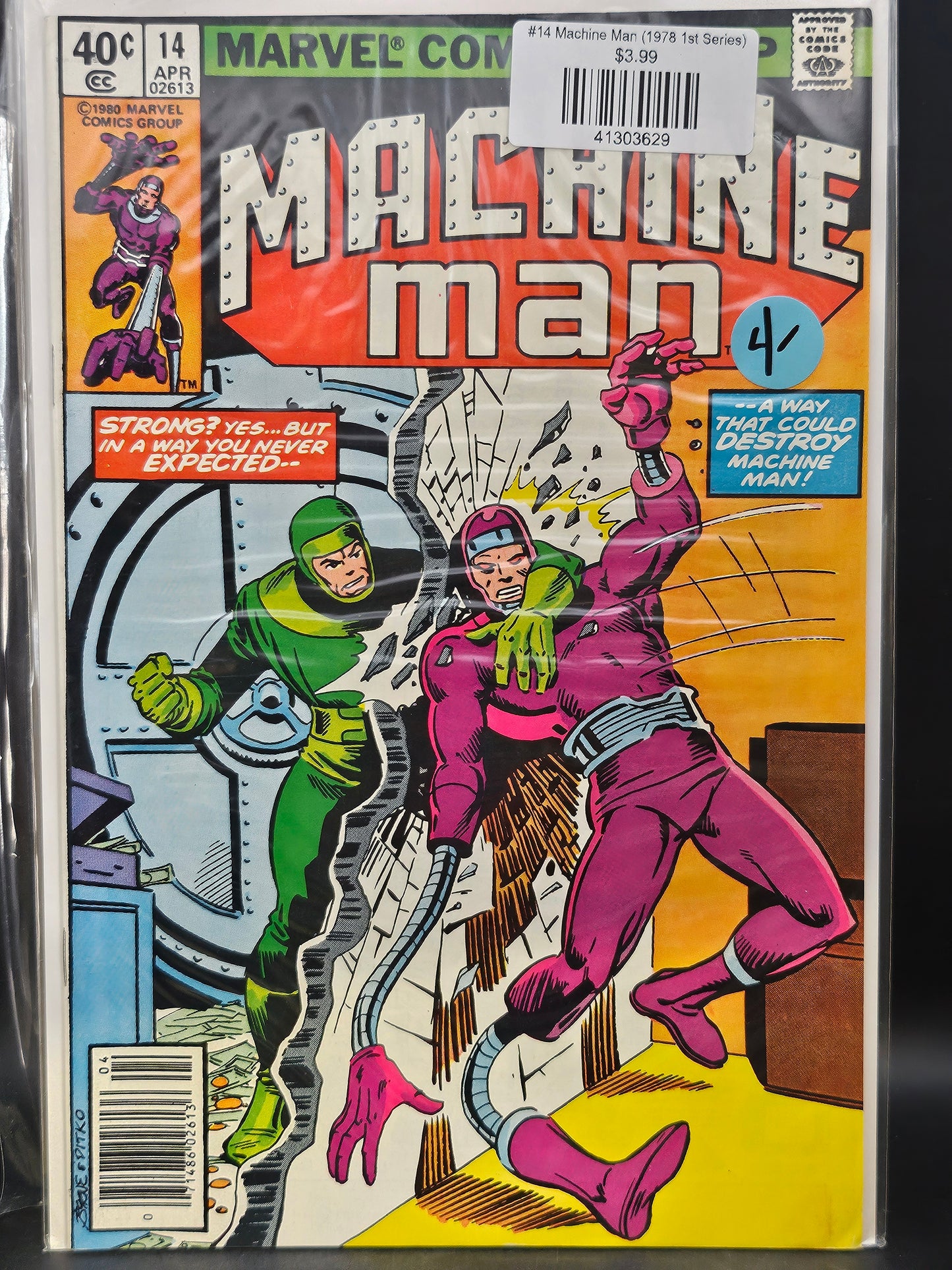 #14 Machine Man (1978 1st Series)