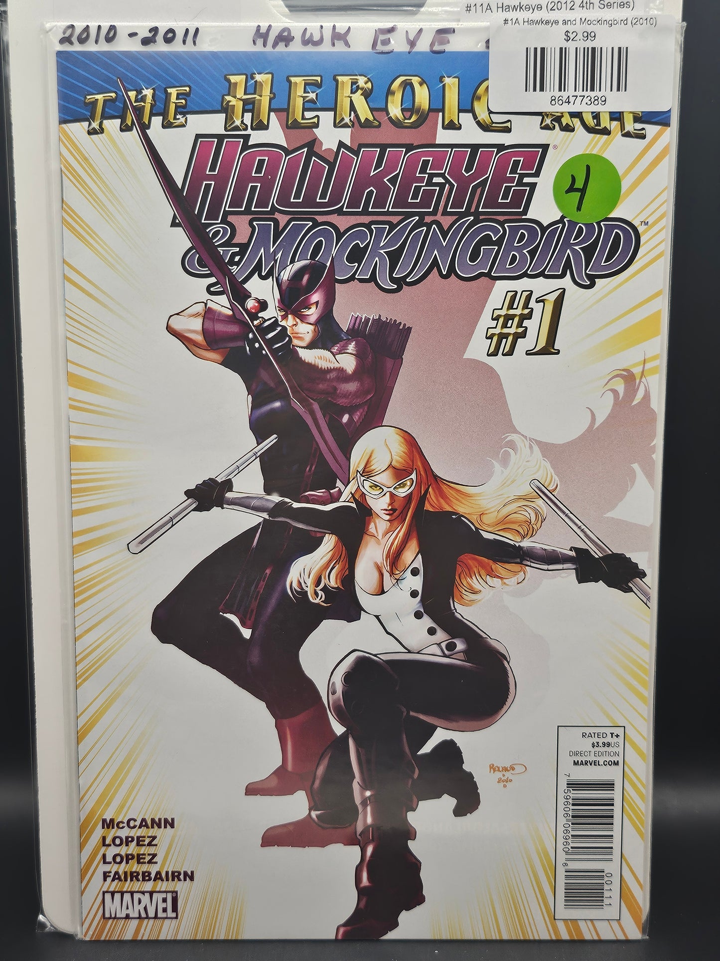 #1A Hawkeye and Mockingbird (2010)
