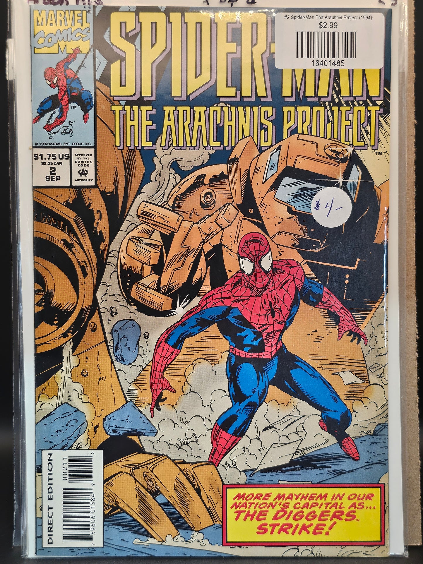 #2 Spider-Man The Arachnis Project (1994)