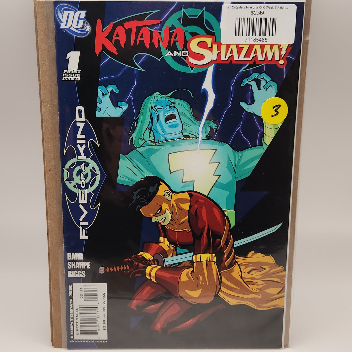#1 Outsiders Five of a Kind Week 2 Katana Shazam (2007)