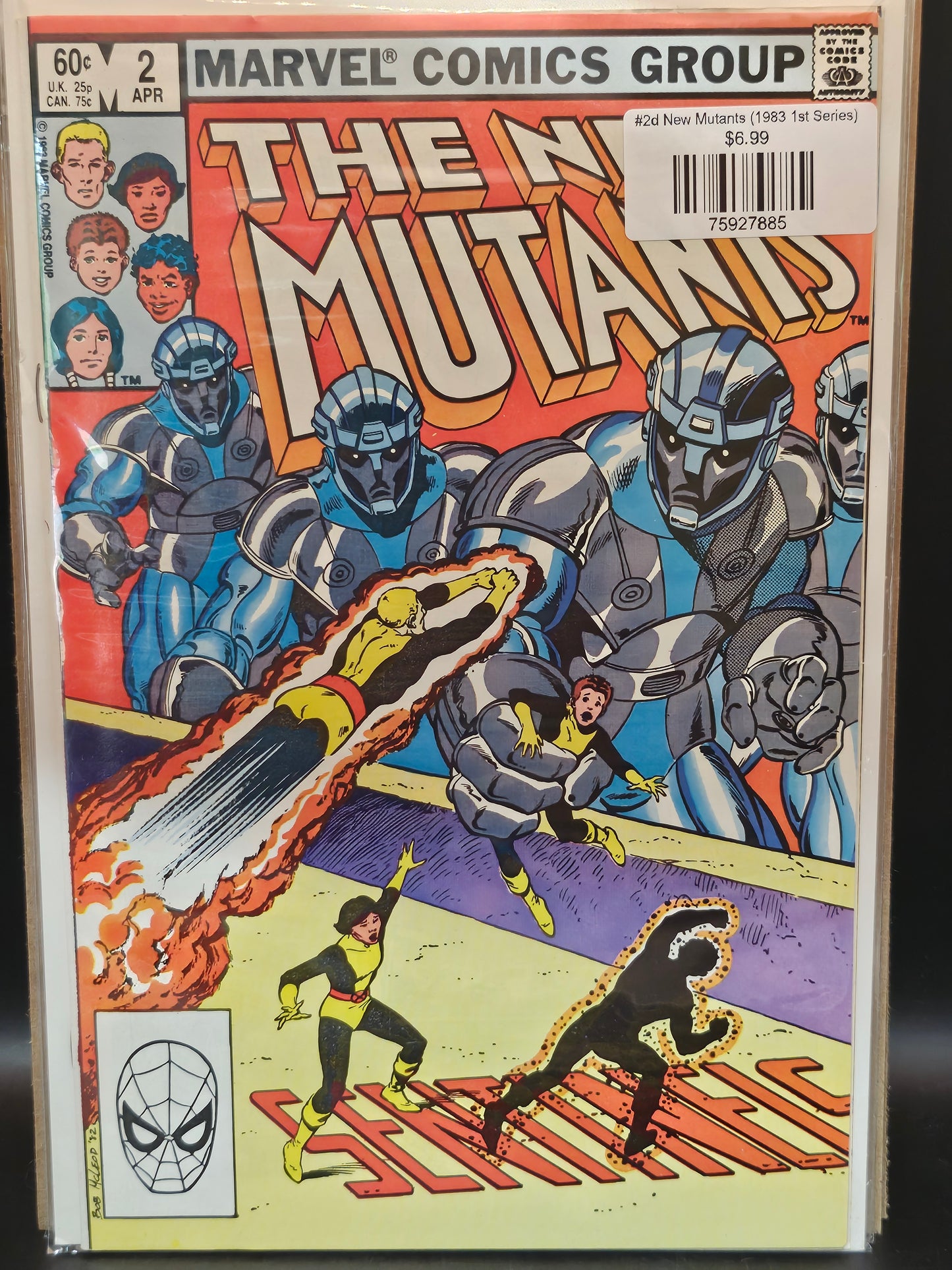 #2d New Mutants (1983 1st Series)