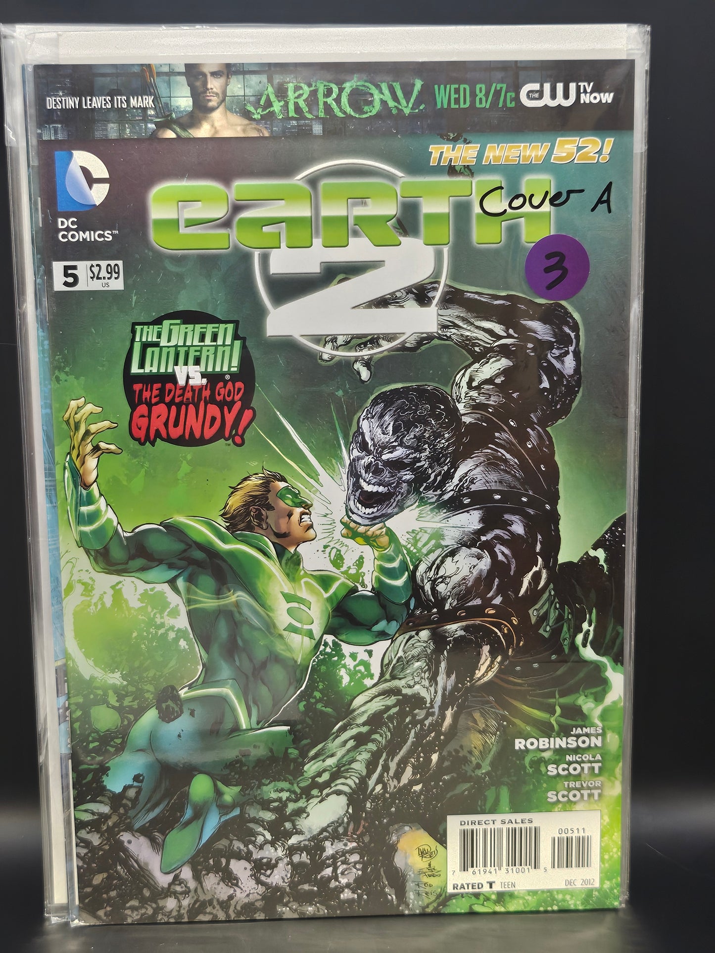 #5 Cover A- Earth 2 (2012 DC)