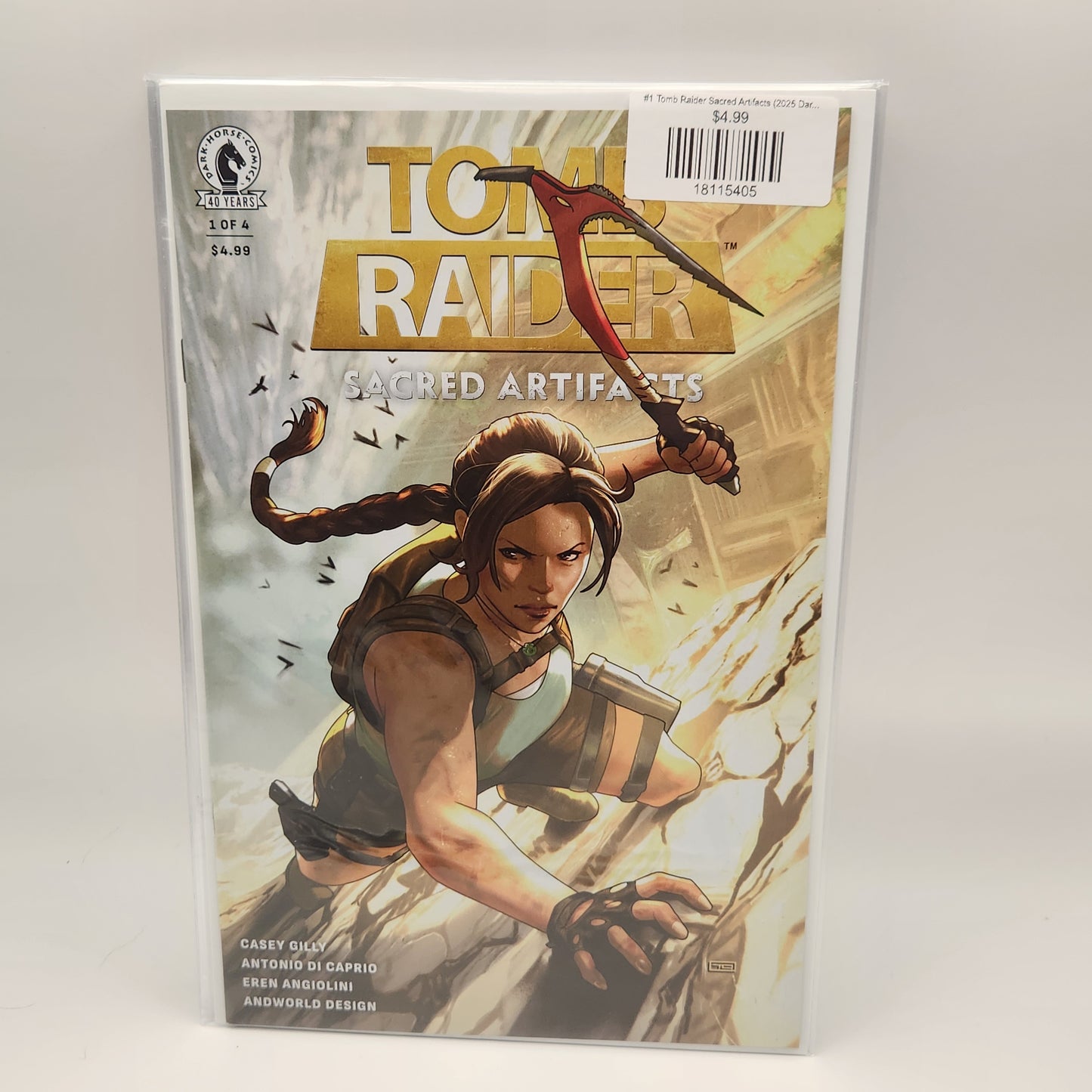 #1 Tomb Raider Sacred Artifacts (2025 Dark Horse)