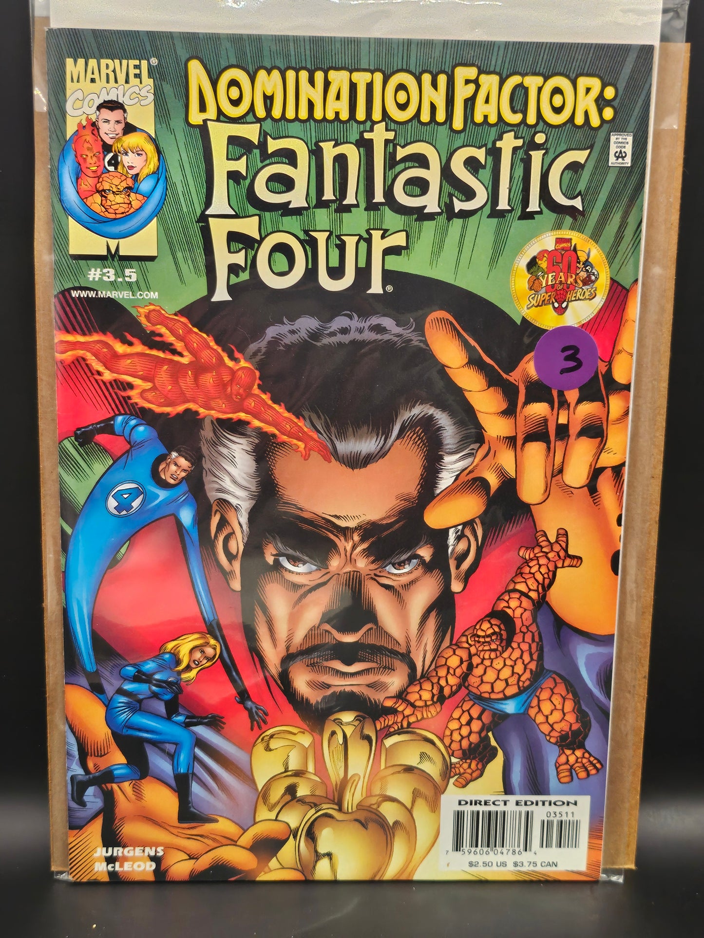#3.5 - Domination Factor Fantastic Four (1999)