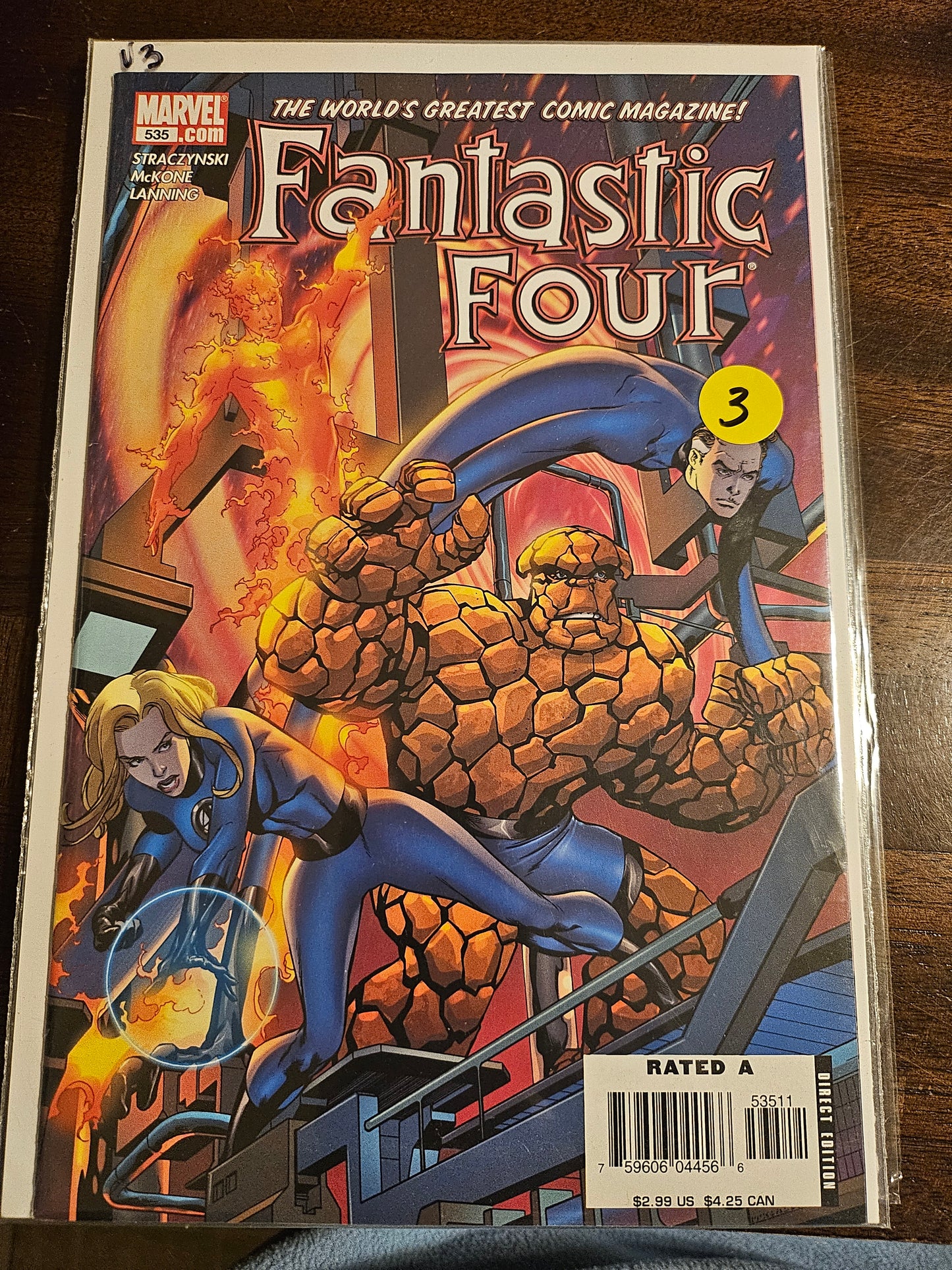 106.106 – Fantastic Four - #535 -2003-12