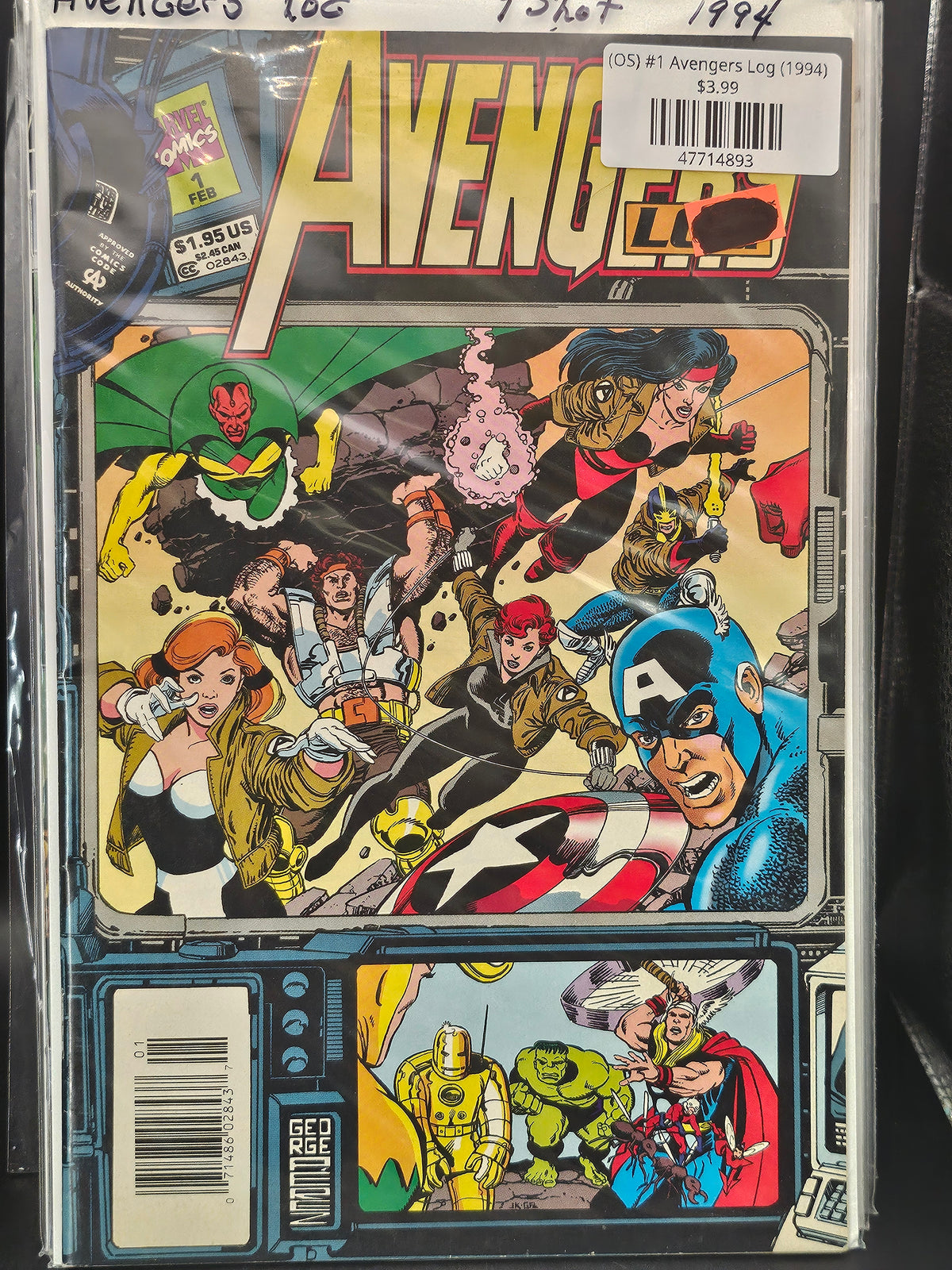 (OS) #1 Avengers Log (1994)