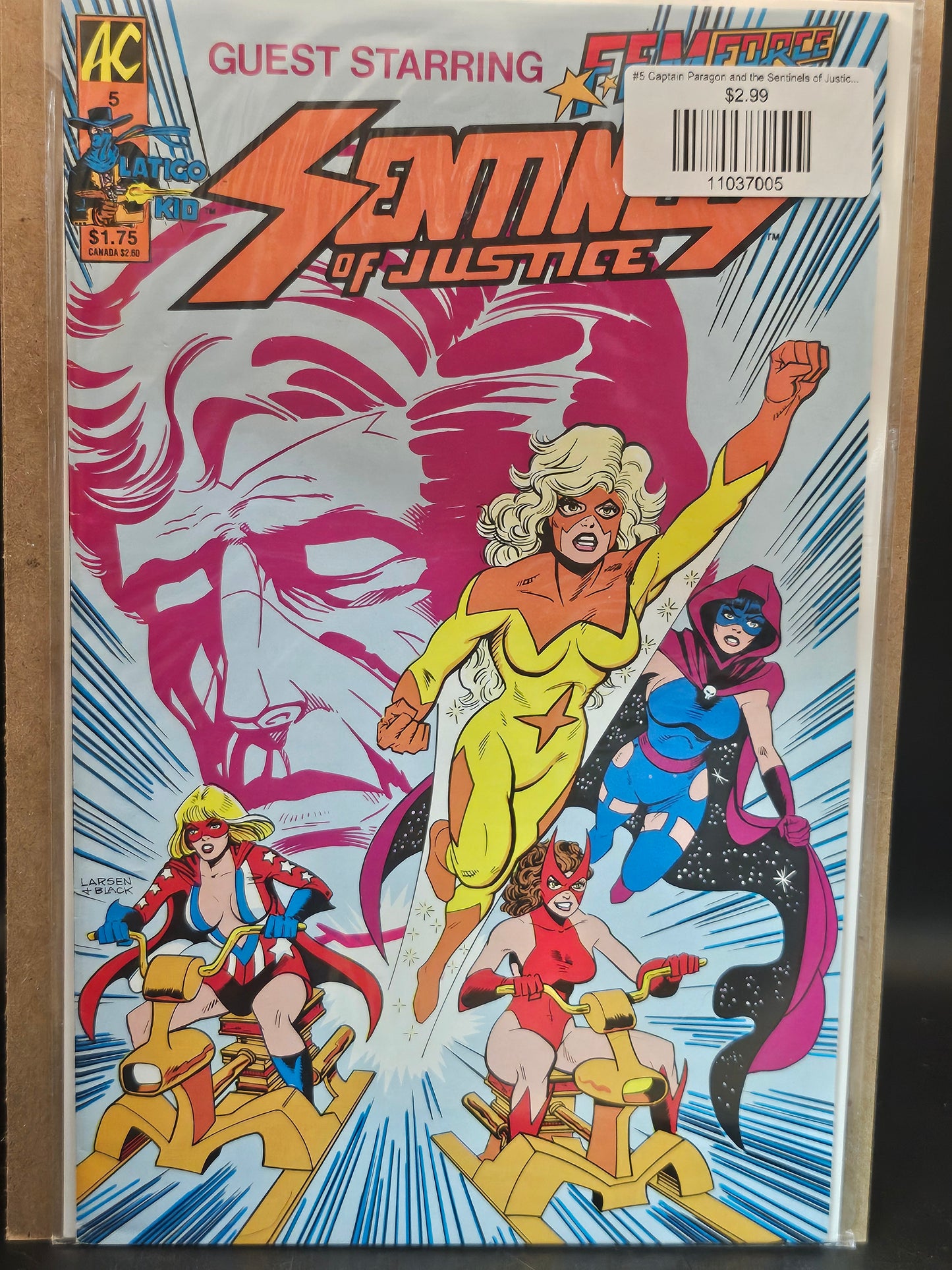 #5 Captain Paragon and the Sentinels of Justice (1985)