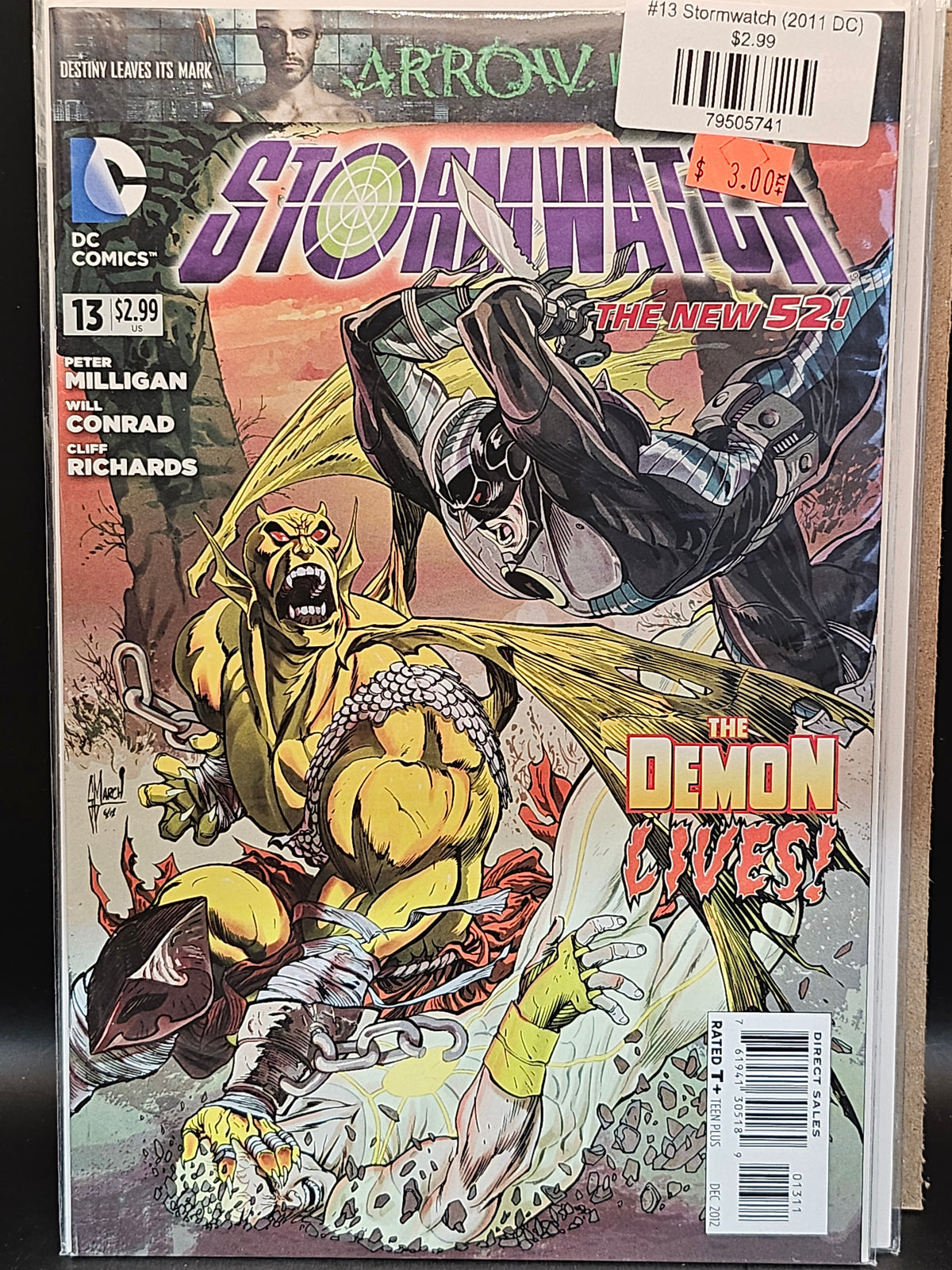#13 Stormwatch (2011 DC)