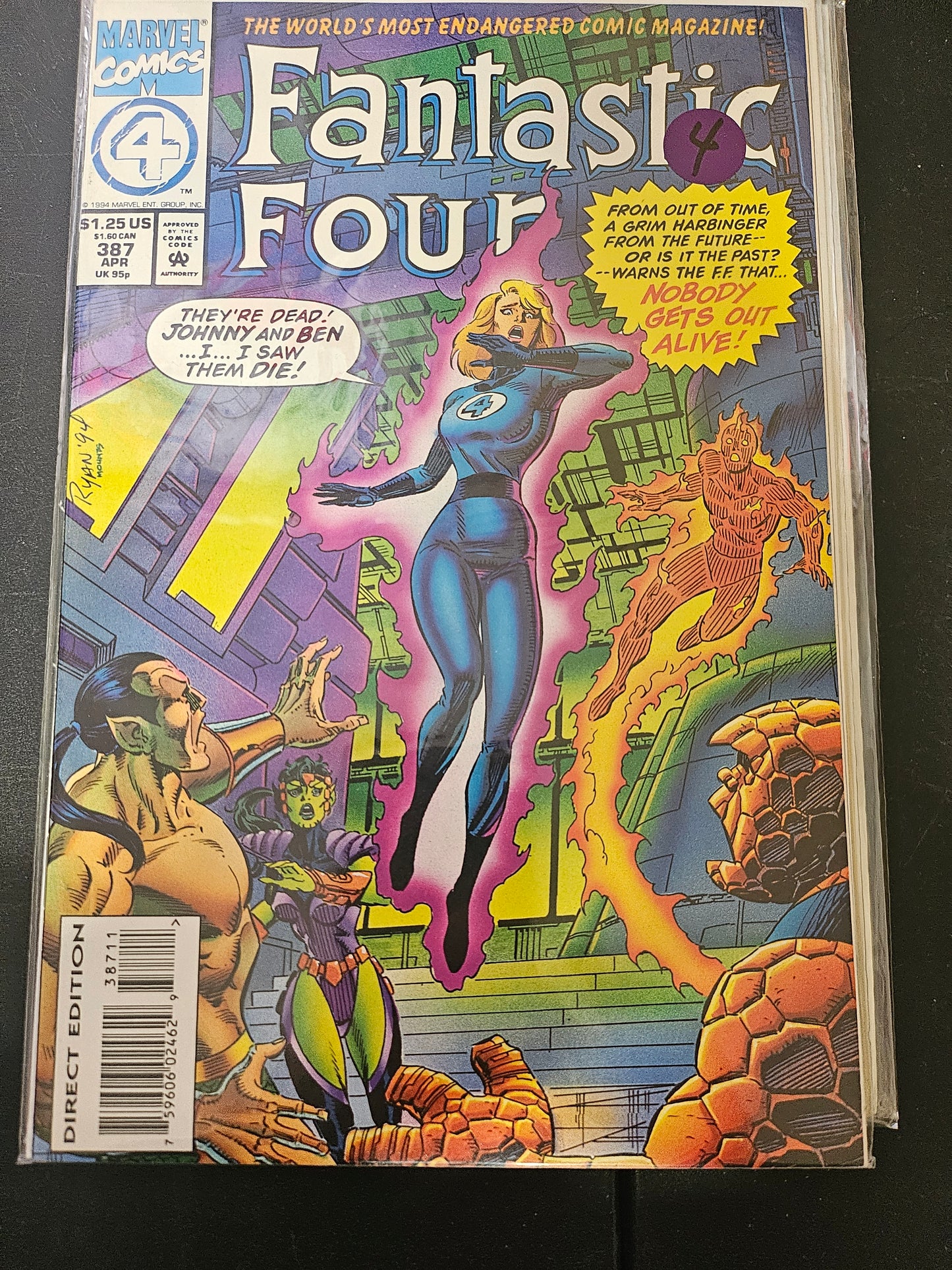 103.110 – Fantastic Four - #387 -1961-95