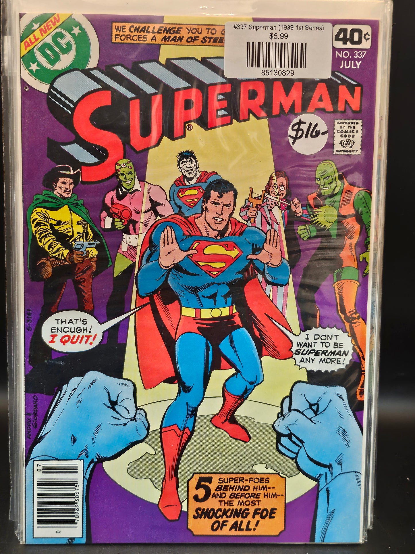 #337 Superman (1939 1st Series)