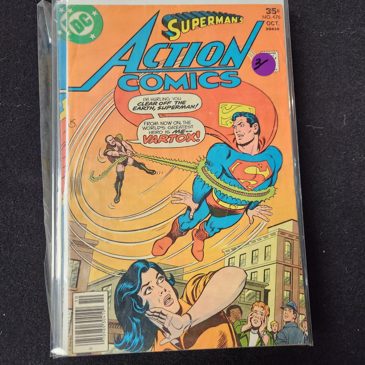 Action Comics #476 - Vartox (DC 1977)